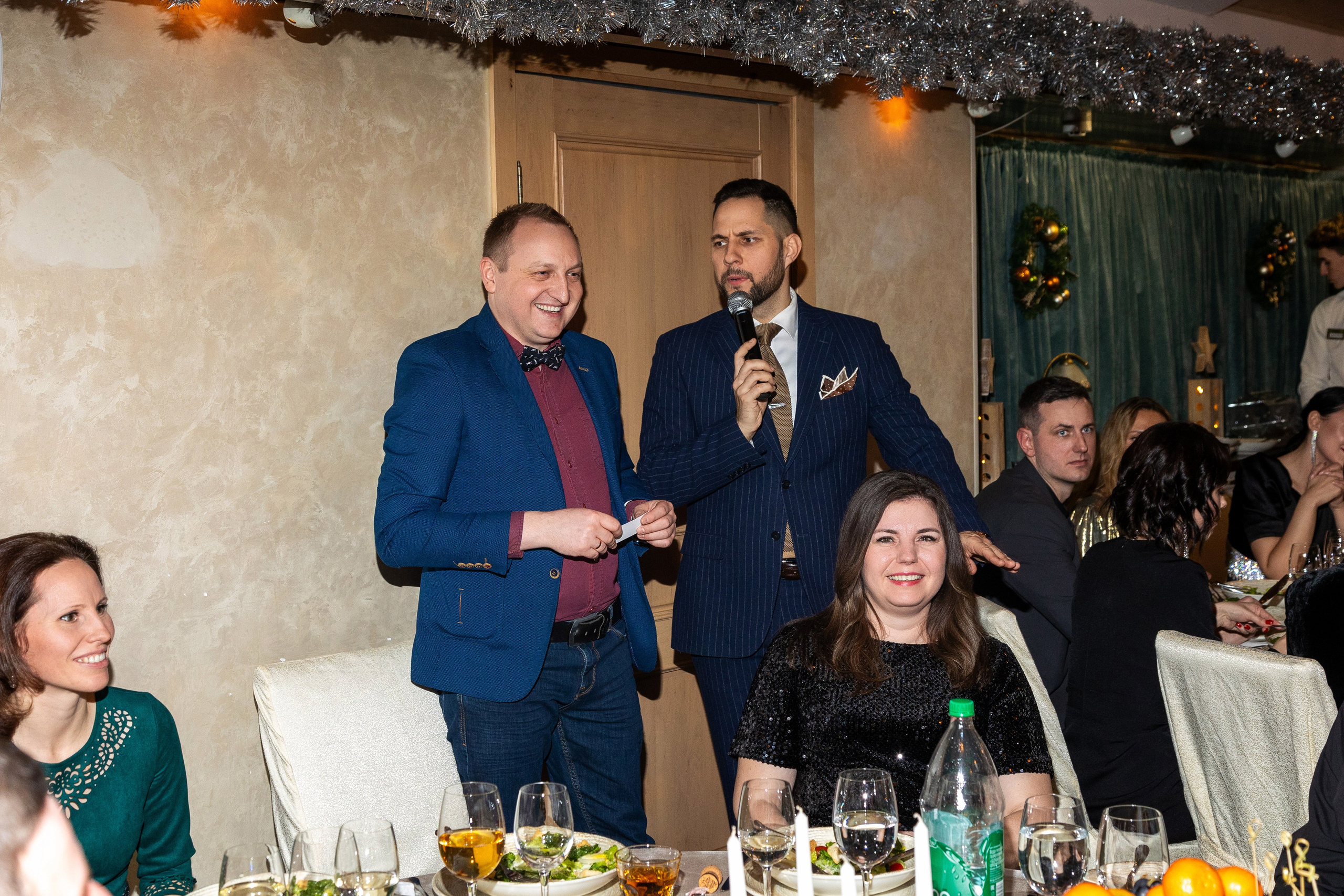 Новогодний корпоратив. Профессиональный интерьерный и репортажный фотограф Минск и РБ. Максим Орлов