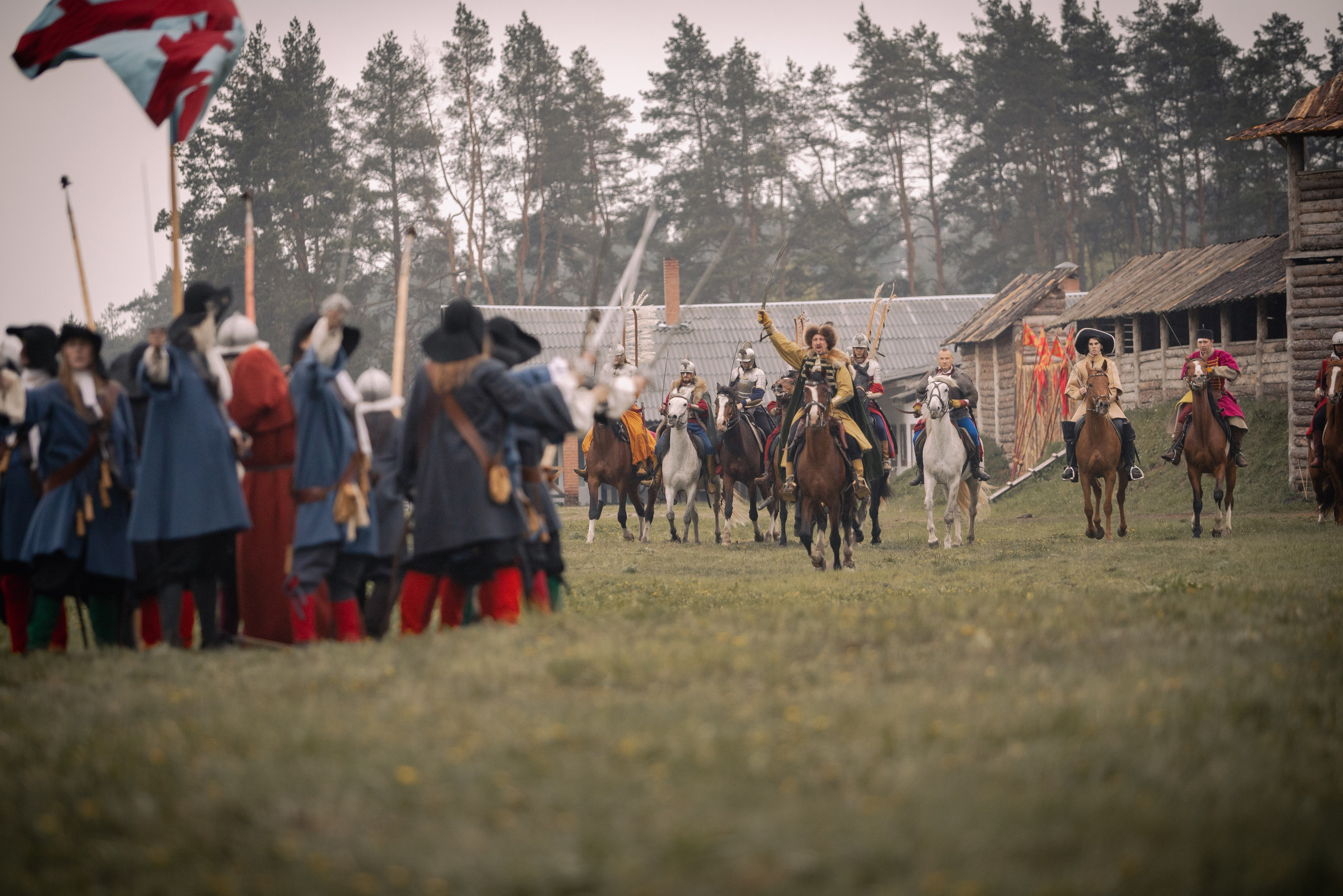 Золотая шпора. Огнем и мечем. День третий. Бой на поле. Профессиональный интерьерный и репортажный фотограф Минск и РБ. Максим Орлов
