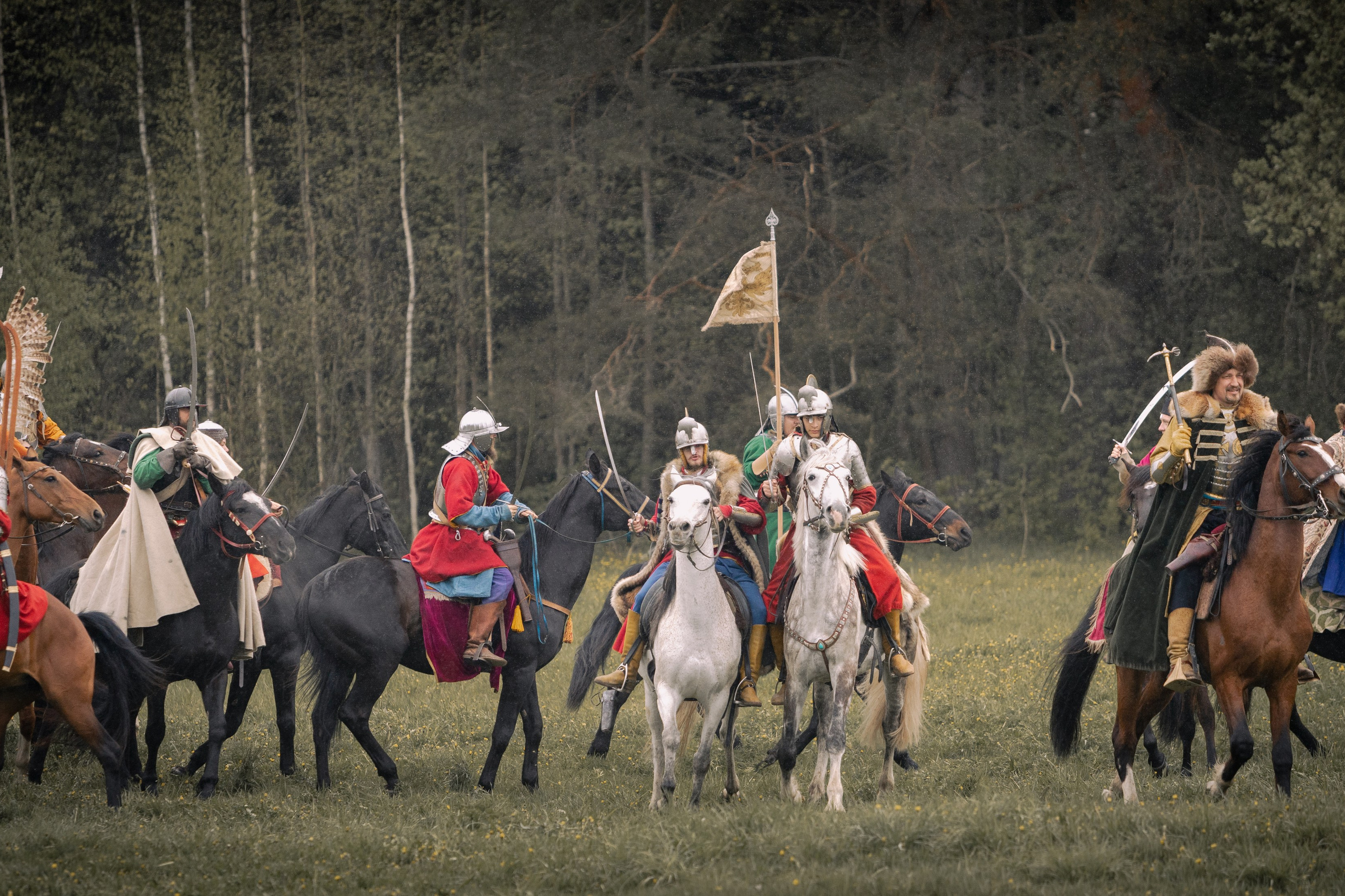 Золотая шпора. Огнем и мечем. День третий. Бой на поле. Профессиональный интерьерный и репортажный фотограф Минск и РБ. Максим Орлов