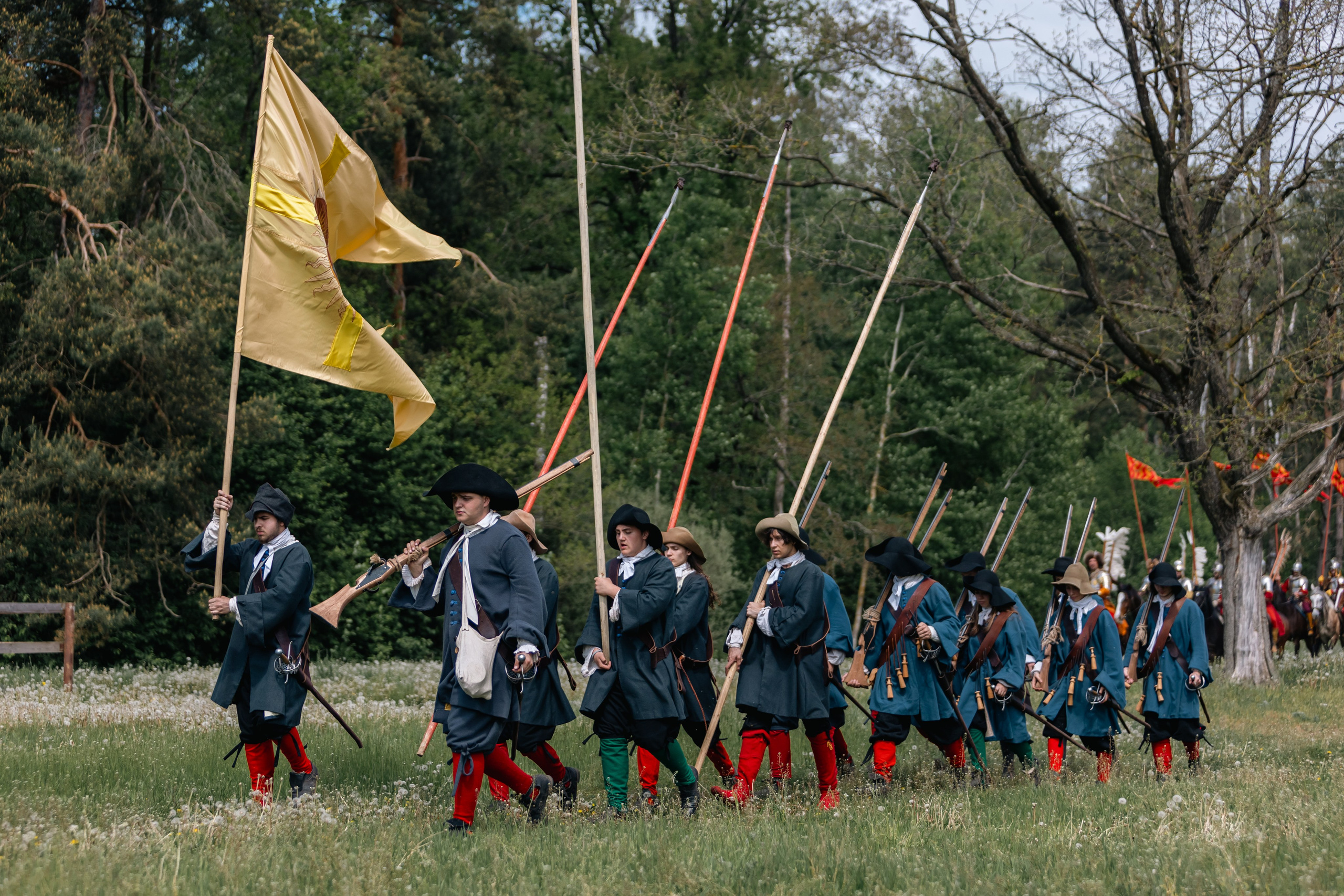 Золотая шпора. Маневры 17 века. Профессиональный интерьерный и репортажный фотограф Минск и РБ. Максим Орлов