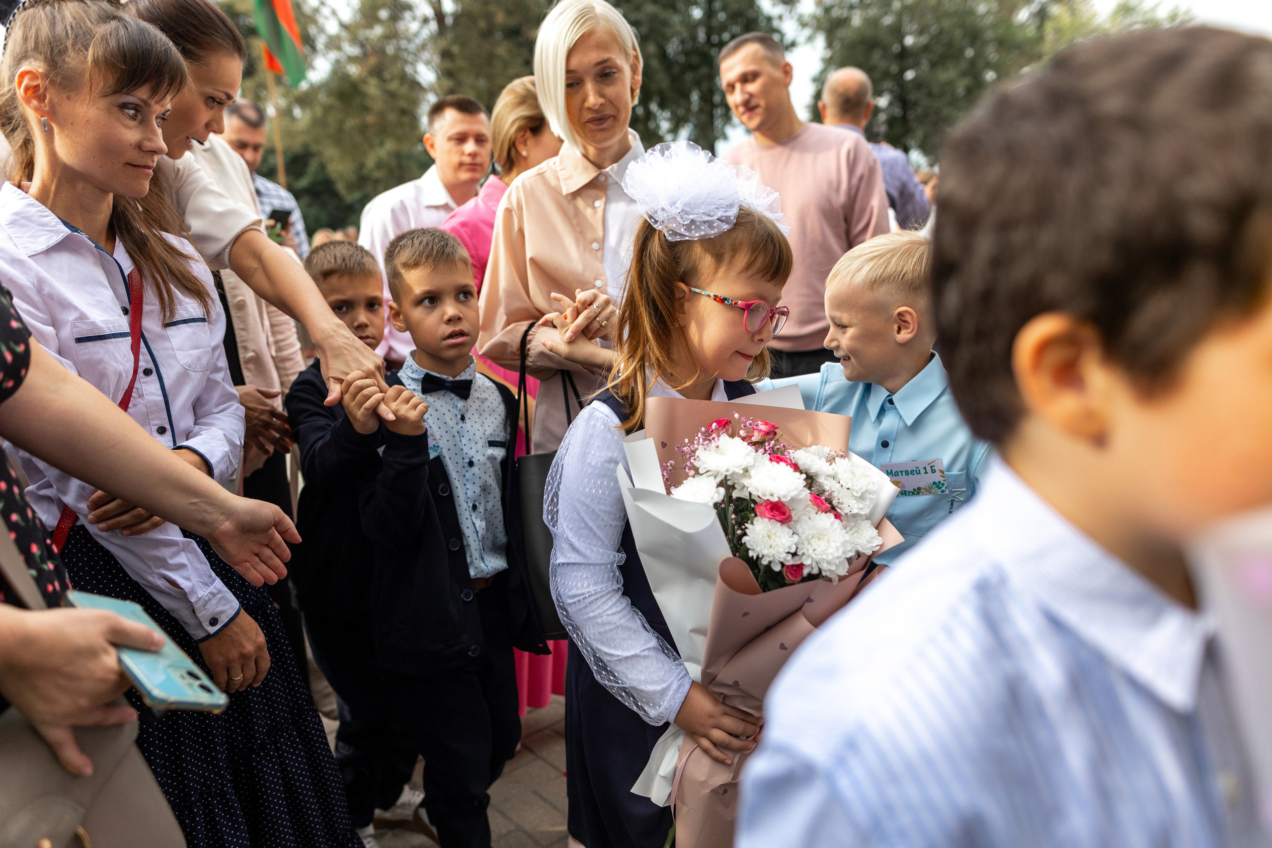 Линейка 1-го сентября. Профессиональный интерьерный и репортажный фотограф Минск и РБ. Максим Орлов
