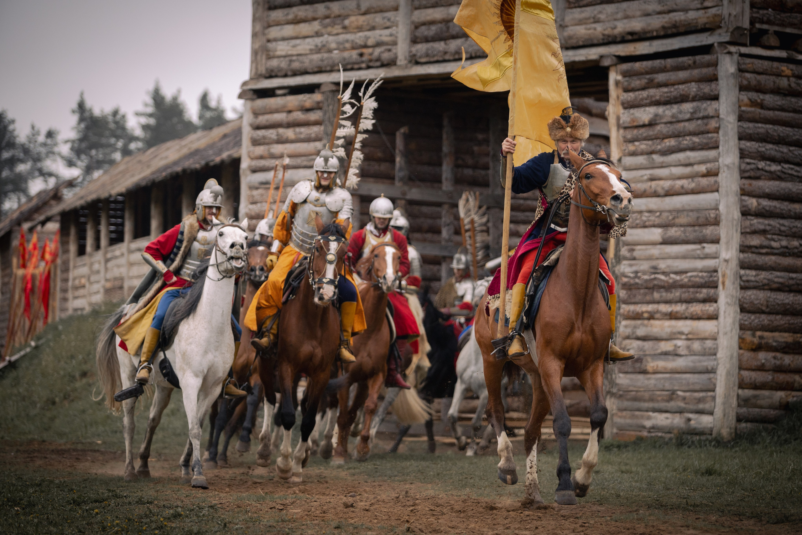 Золотая шпора. Огнем и мечем. День третий. Бой на поле. Профессиональный интерьерный и репортажный фотограф Минск и РБ. Максим Орлов
