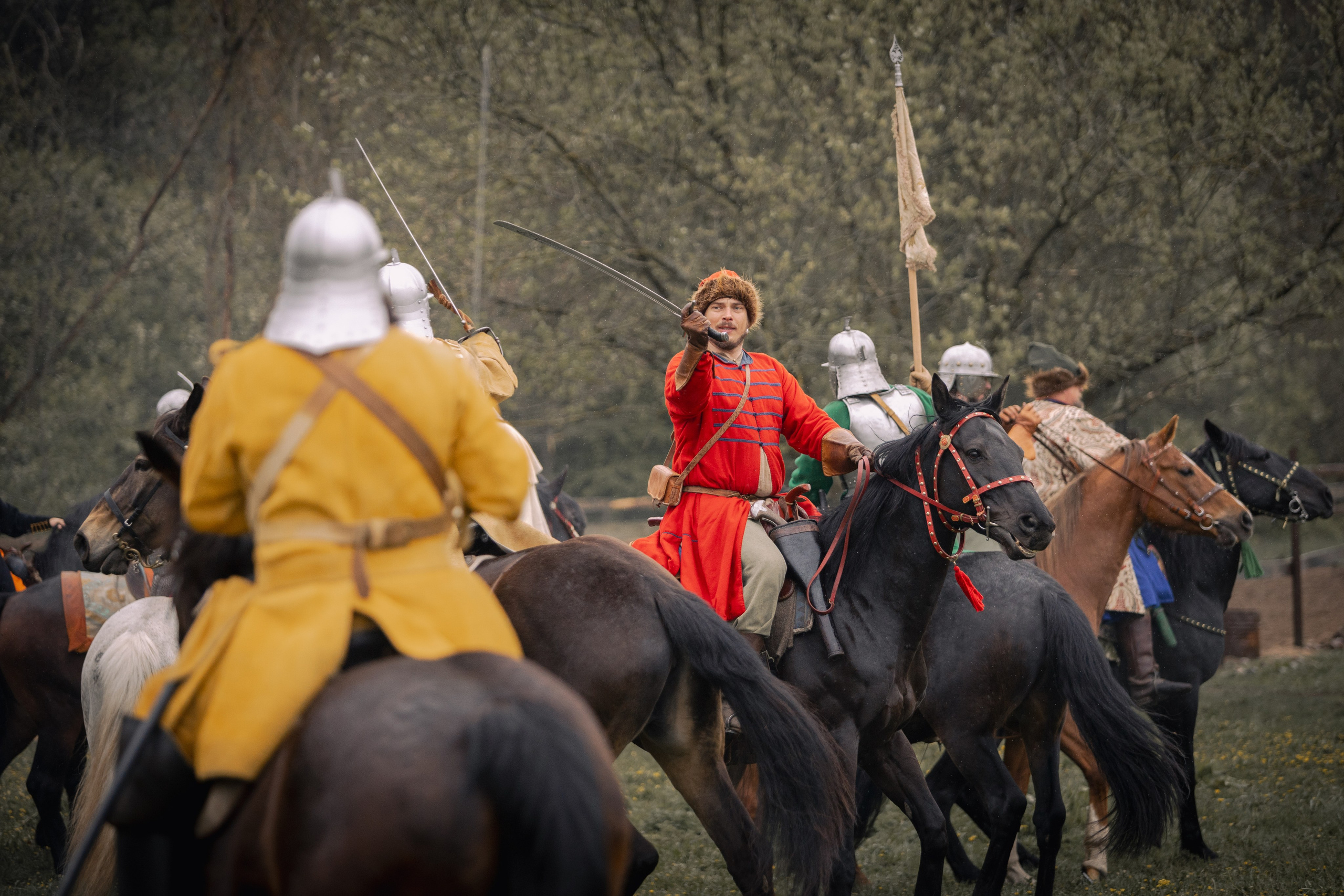 Золотая шпора. Огнем и мечем. День третий. Бой на поле. Профессиональный интерьерный и репортажный фотограф Минск и РБ. Максим Орлов