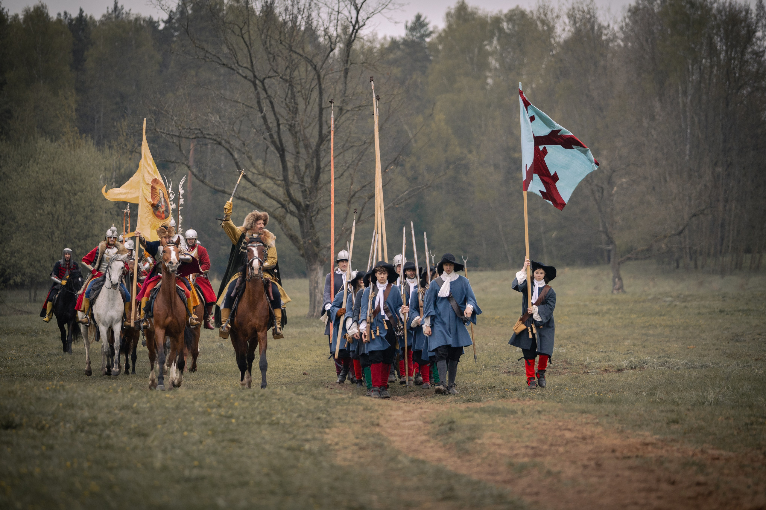 Золотая шпора. Огнем и мечем. День третий. Бой на поле. Профессиональный интерьерный и репортажный фотограф Минск и РБ. Максим Орлов