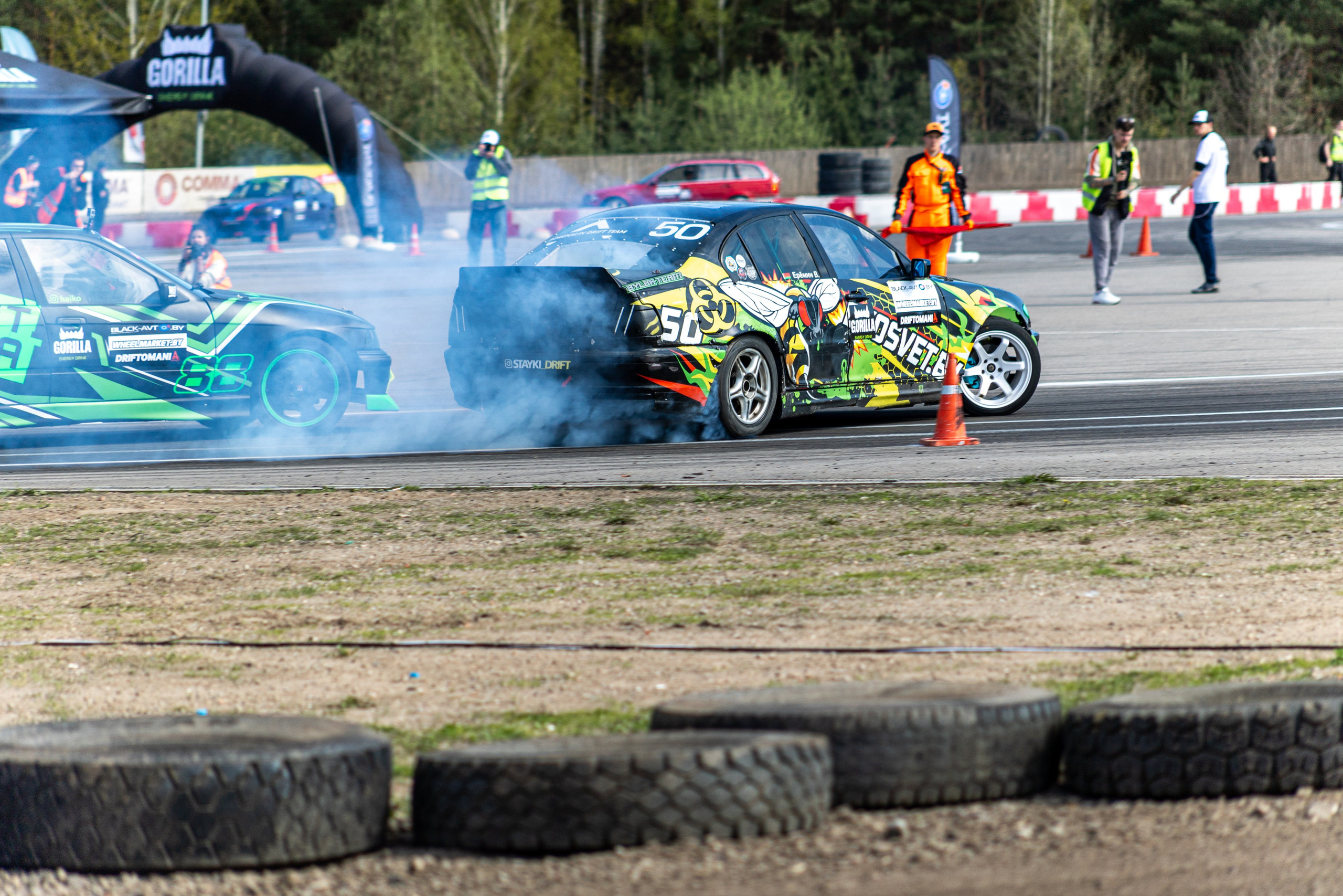 Дрифт в Стайках. Профессиональный интерьерный и репортажный фотограф Минск и РБ. Максим Орлов