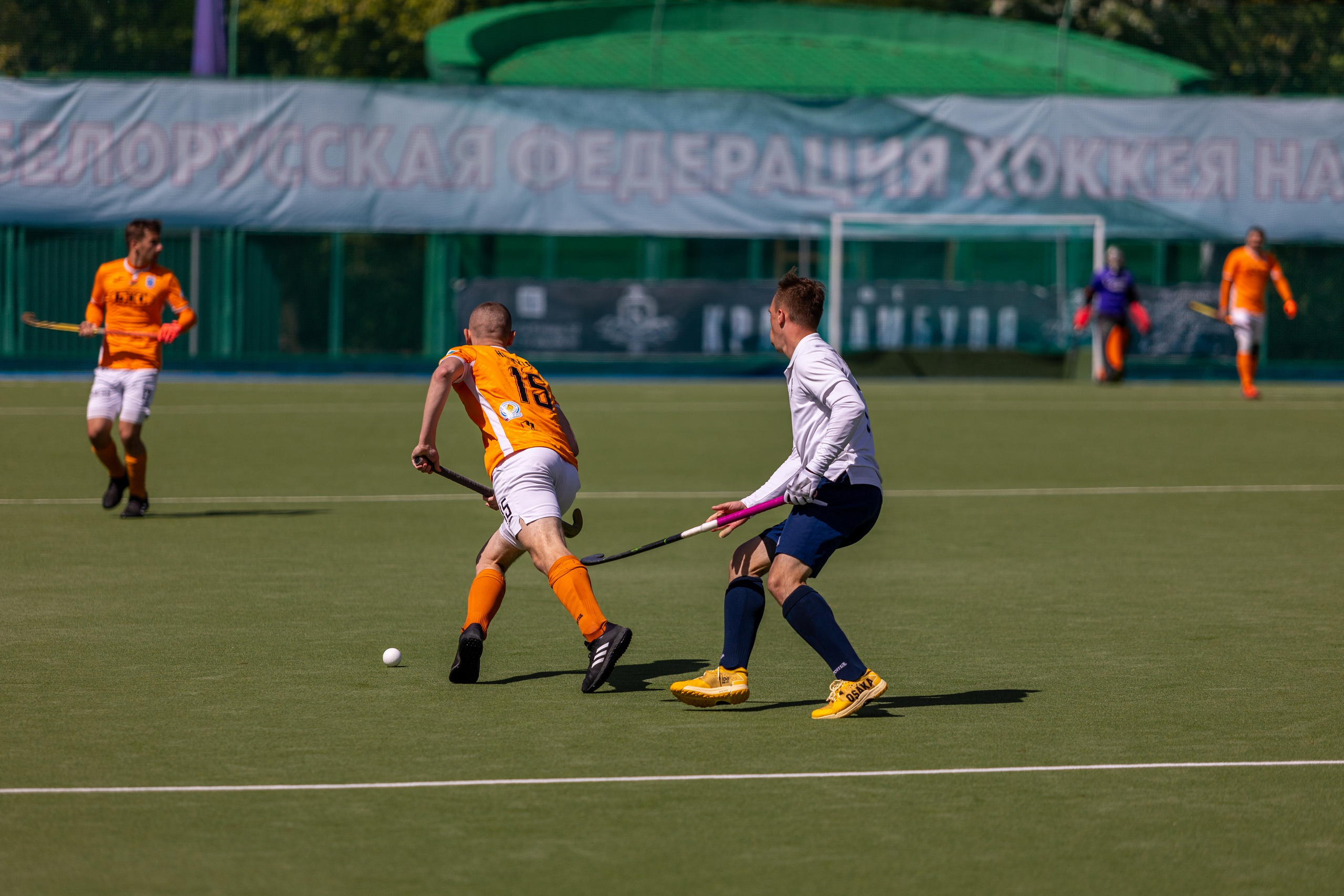 Хоккей на траве. ХК Минск — СК Строитель 12.05.2024. Профессиональный интерьерный и репортажный фотограф Минск и РБ. Максим Орлов