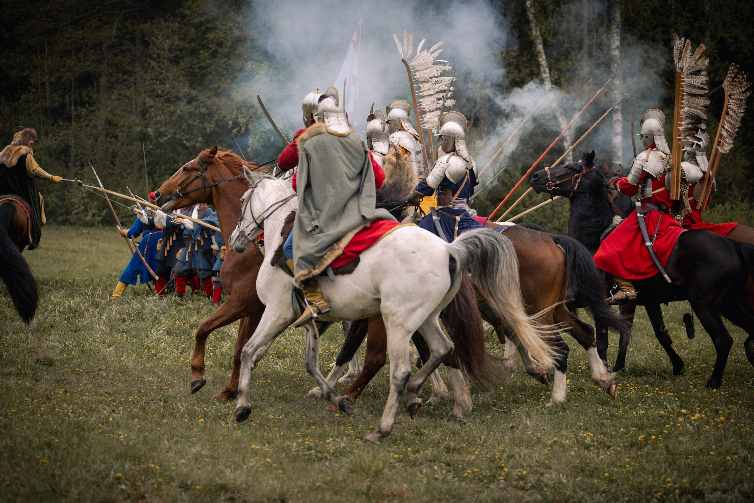 Золотая шпора. Огнем и мечем. День третий. Бой на поле. Профессиональный интерьерный и репортажный фотограф Минск и РБ. Максим Орлов