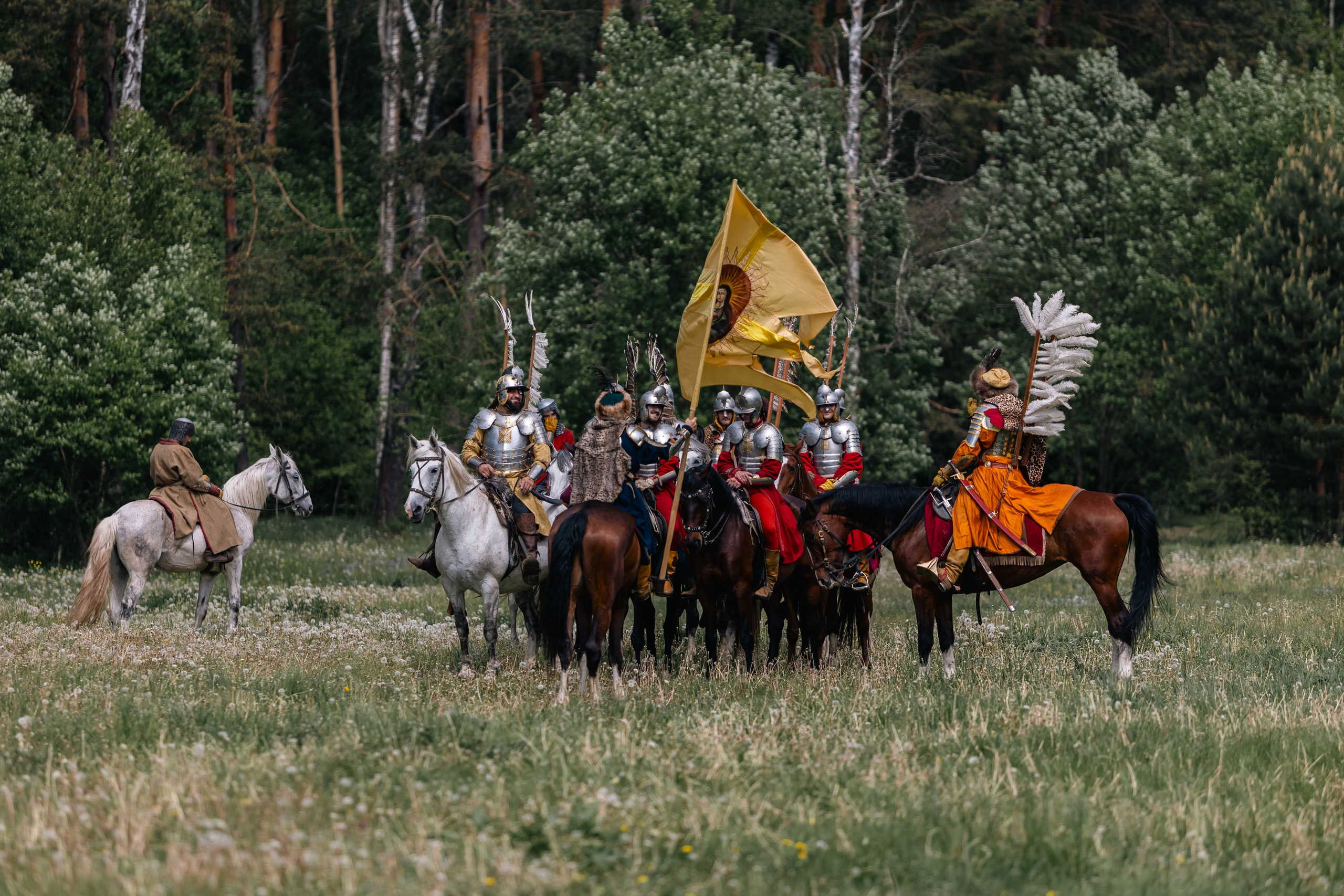 Золотая шпора. Маневры 17 века. Профессиональный интерьерный и репортажный фотограф Минск и РБ. Максим Орлов