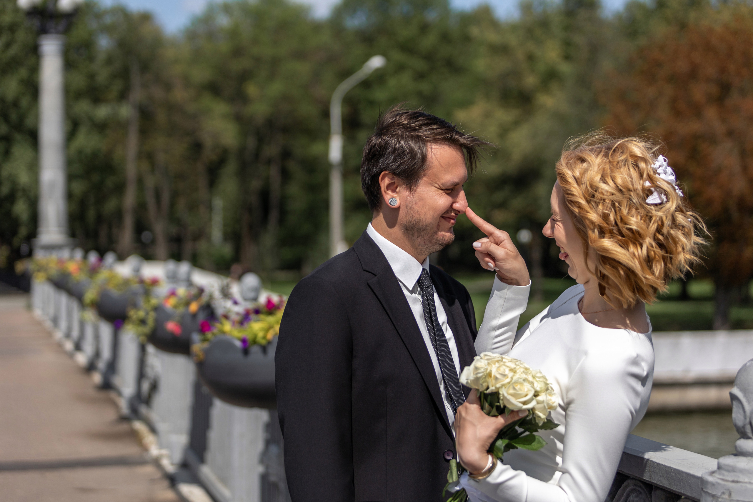 Свадебная прогулка Андрея и Ольги. Профессиональный интерьерный и репортажный фотограф Минск и РБ. Максим Орлов