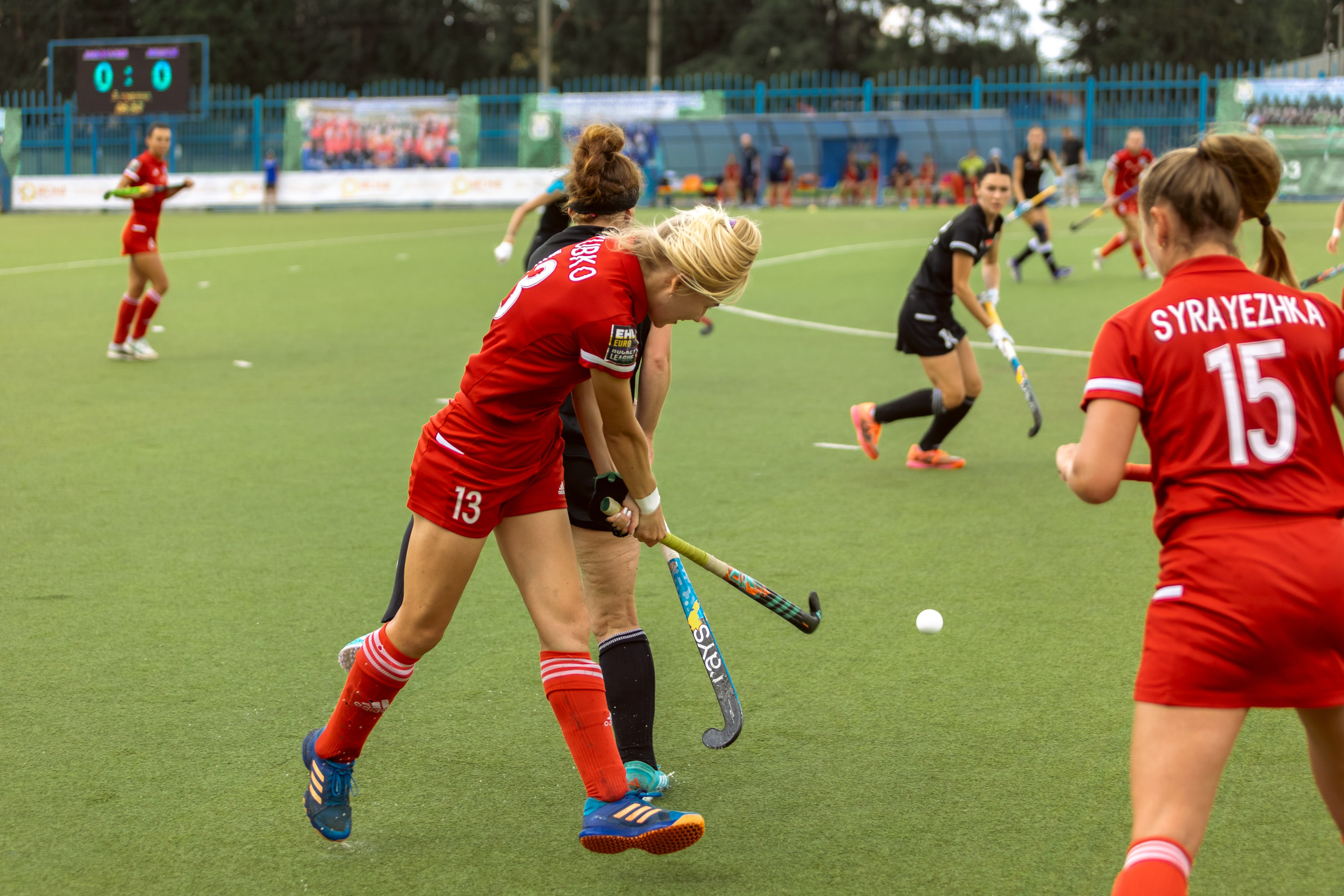 Хоккей на траве. Девушки. Минск — Виктория. 16.06.2024. Профессиональный интерьерный и репортажный фотограф Минск и РБ. Максим Орлов