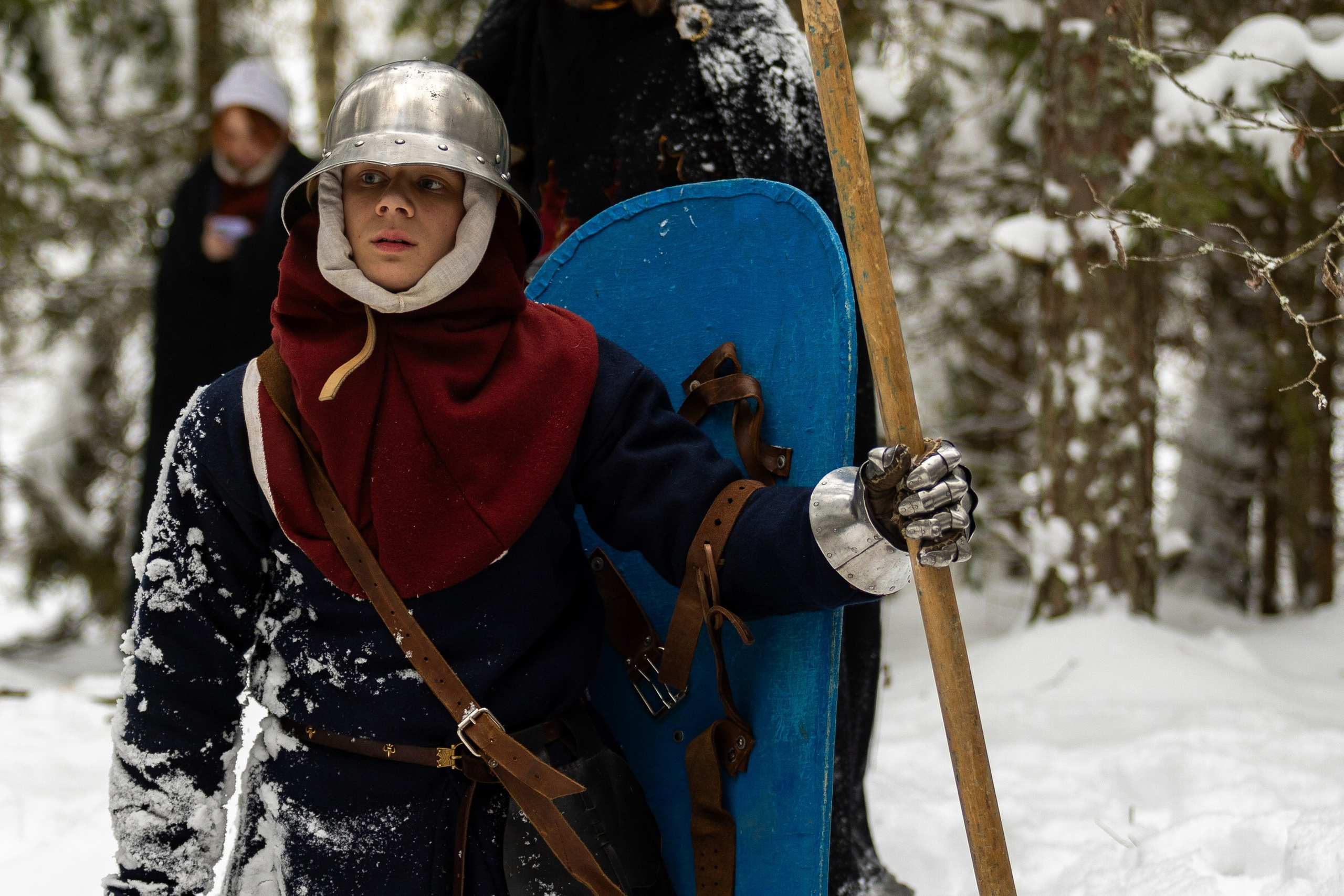 Зимние рыцарские маневры. Профессиональный интерьерный и репортажный фотограф Минск и РБ. Максим Орлов