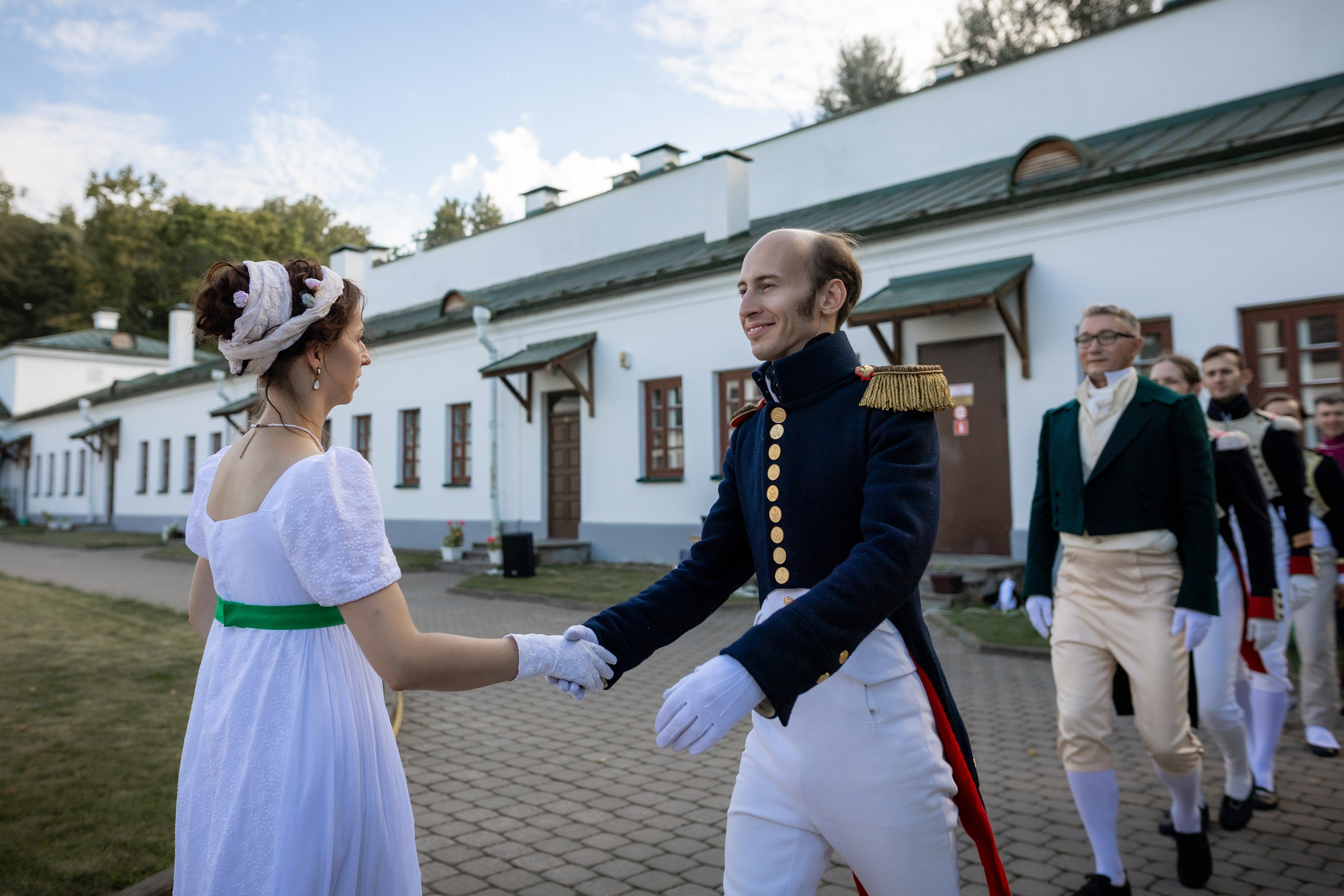 Пикник начала 19 века. Профессиональный интерьерный и репортажный фотограф Минск и РБ. Максим Орлов