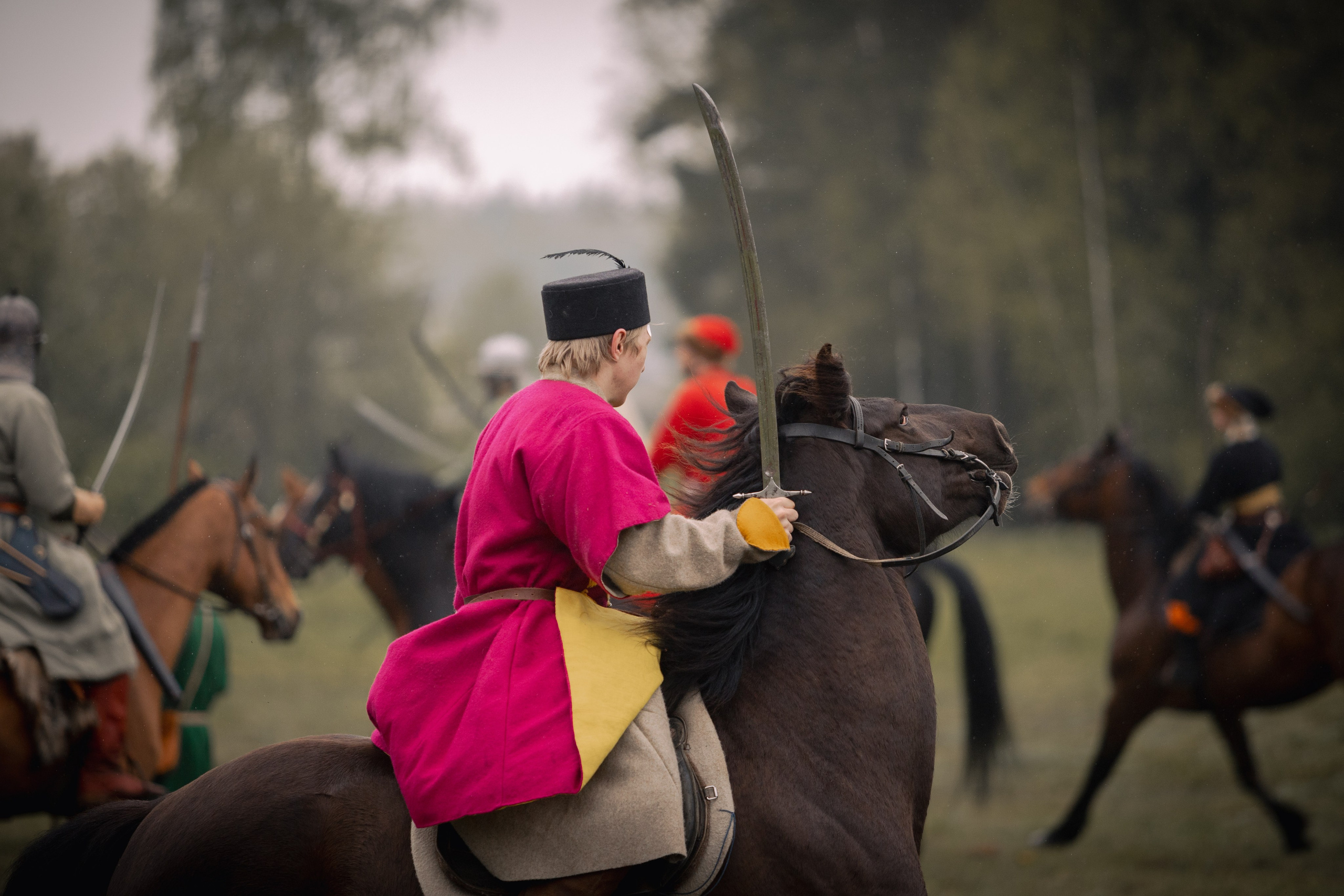 Золотая шпора. Огнем и мечем. День третий. Бой на поле. Профессиональный интерьерный и репортажный фотограф Минск и РБ. Максим Орлов
