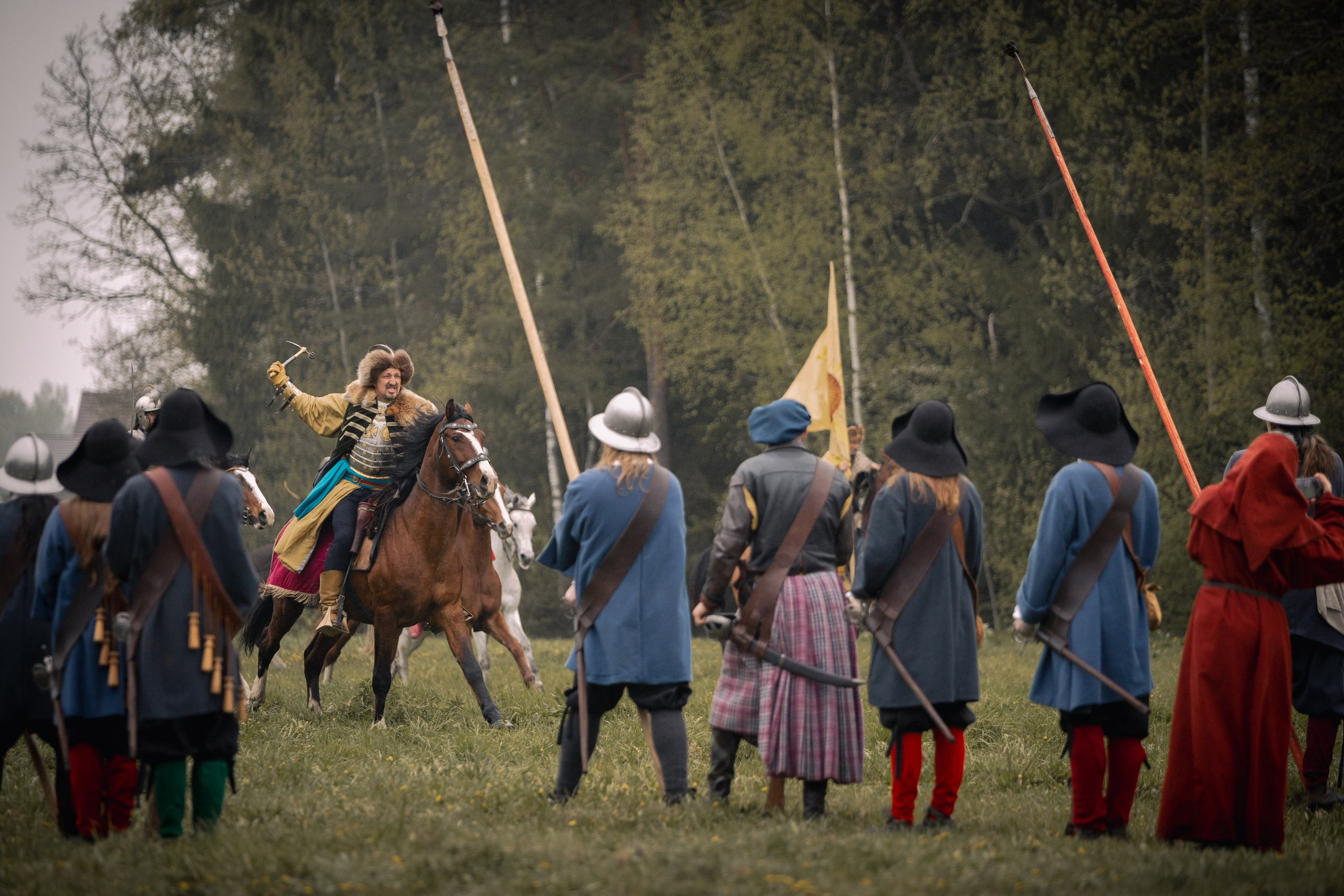 Золотая шпора. Огнем и мечем. День третий. Бой на поле. Профессиональный интерьерный и репортажный фотограф Минск и РБ. Максим Орлов