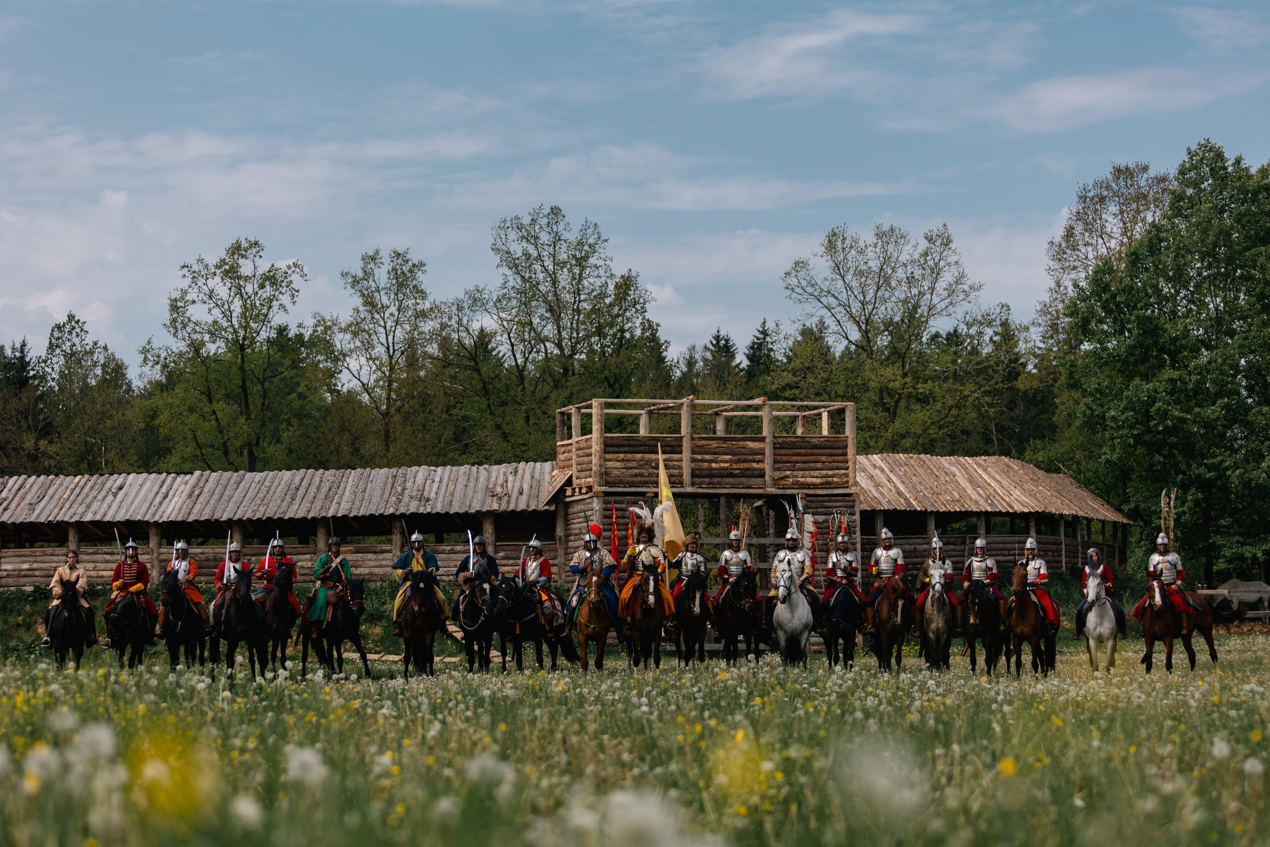 Золотая шпора. Маневры 17 века. Профессиональный интерьерный и репортажный фотограф Минск и РБ. Максим Орлов