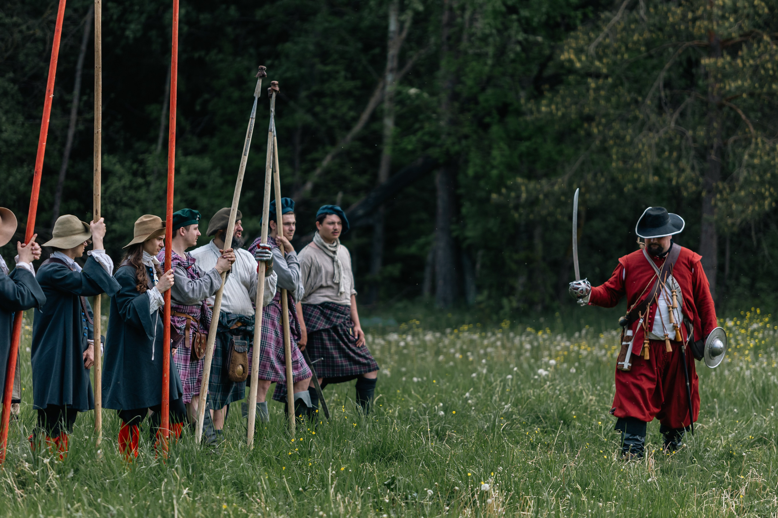 Золотая шпора. Маневры 17 века. Профессиональный интерьерный и репортажный фотограф Минск и РБ. Максим Орлов