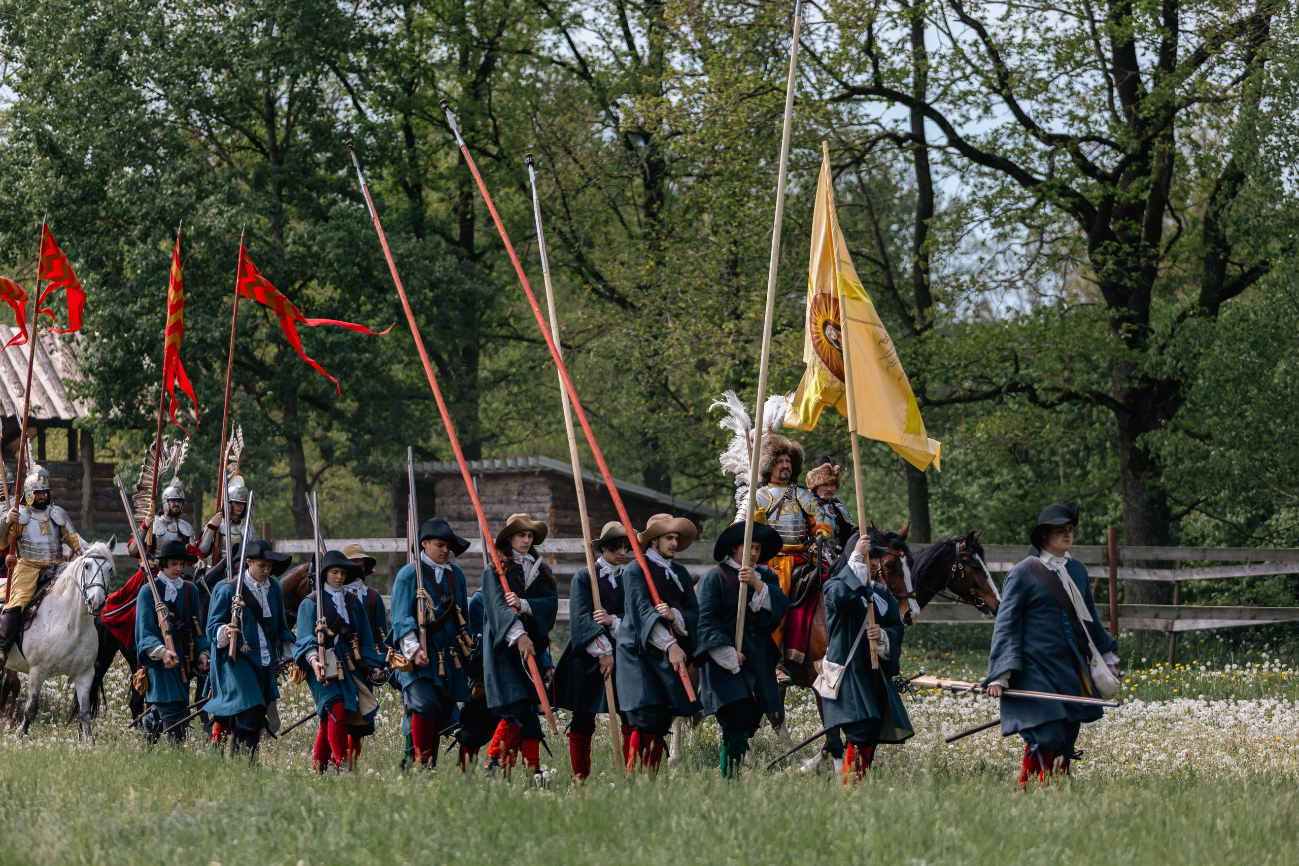 Золотая шпора. Маневры 17 века. Профессиональный интерьерный и репортажный фотограф Минск и РБ. Максим Орлов