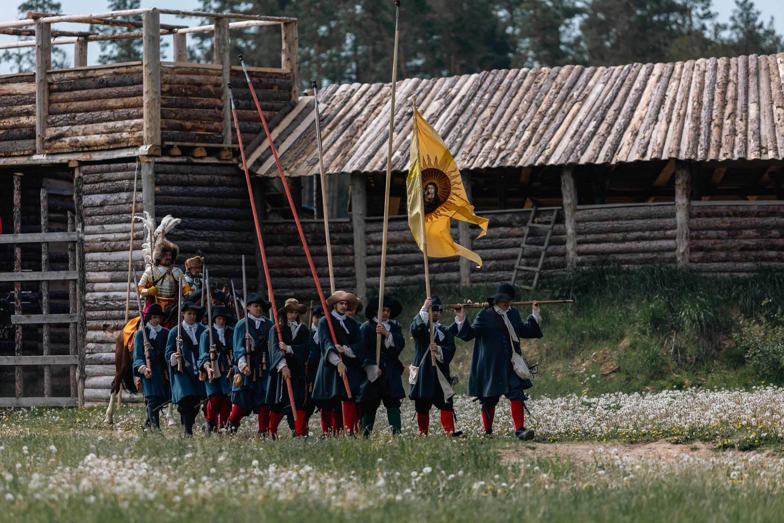 Золотая шпора. Маневры 17 века. Профессиональный интерьерный и репортажный фотограф Минск и РБ. Максим Орлов