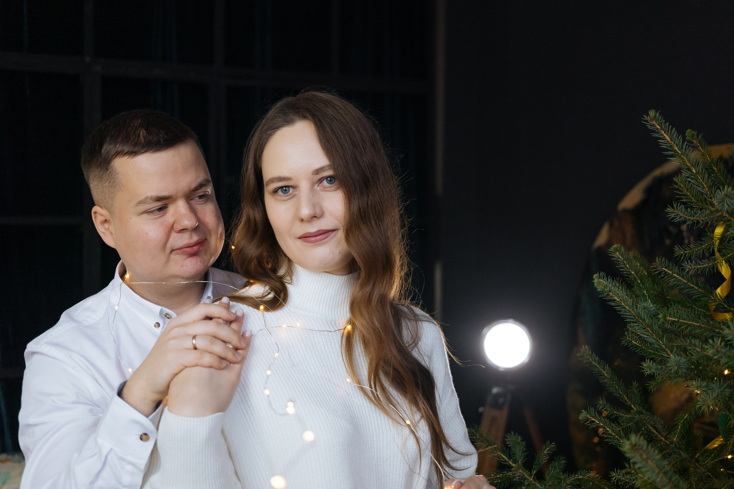 Елена и Володя (новогодняя). Профессиональный интерьерный и репортажный фотограф Минск и РБ. Максим Орлов