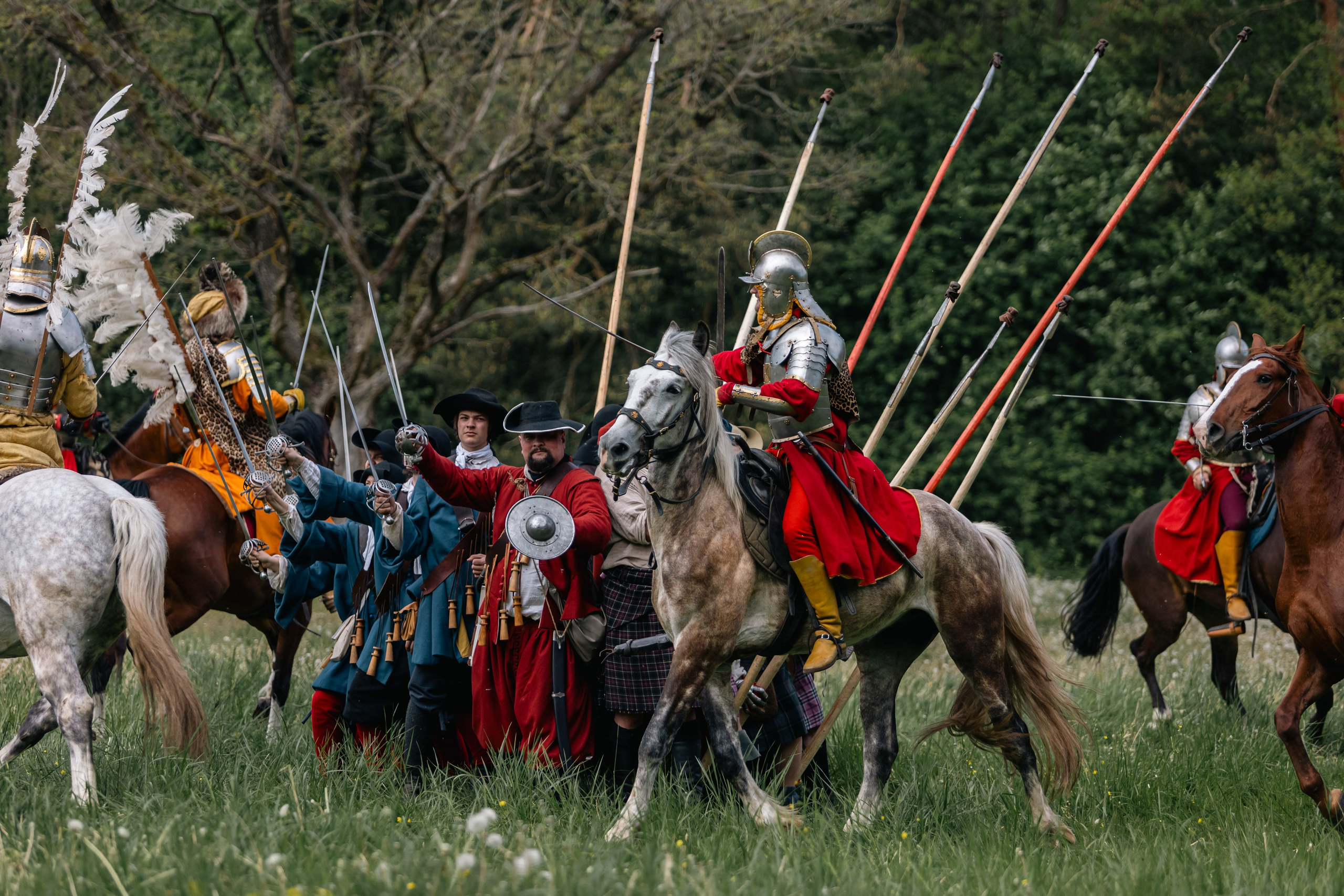 Золотая шпора. Маневры 17 века. Профессиональный интерьерный и репортажный фотограф Минск и РБ. Максим Орлов