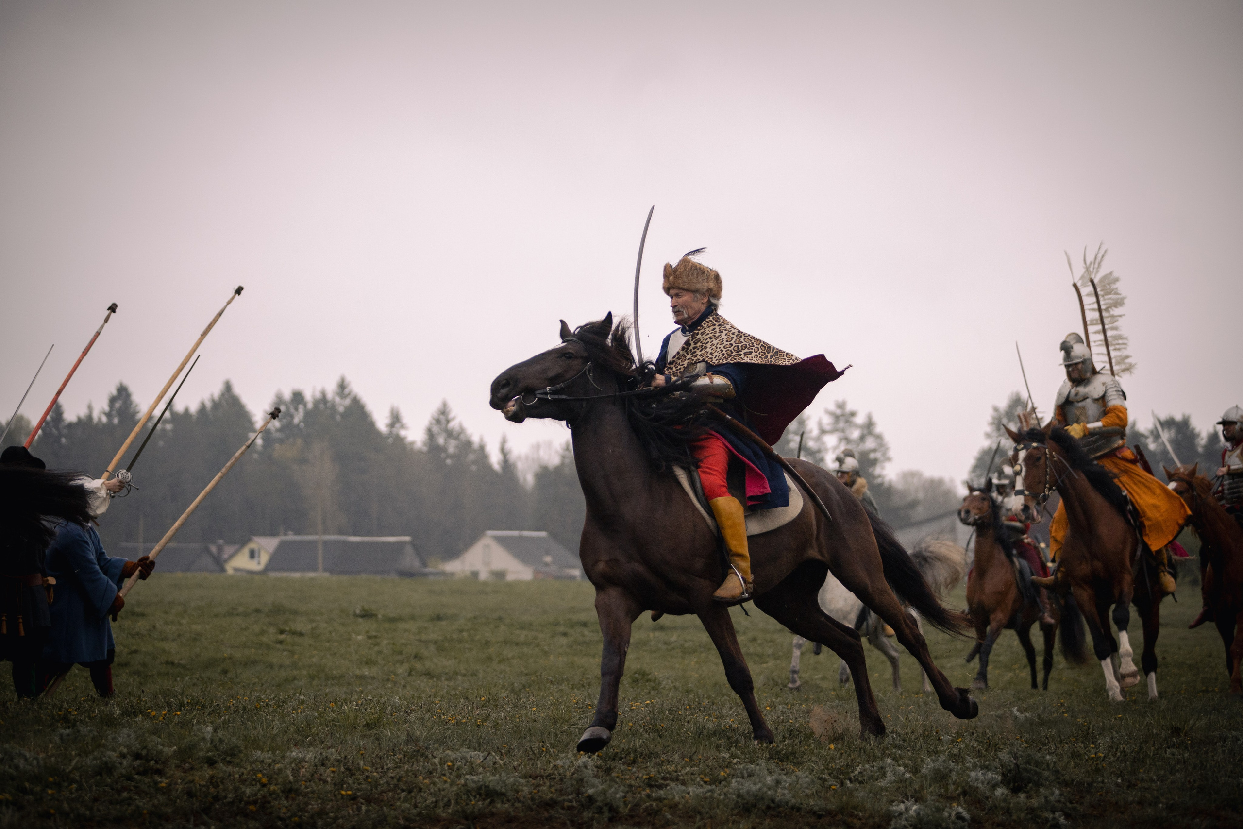 Золотая шпора. Огнем и мечем. День третий. Бой на поле. Профессиональный интерьерный и репортажный фотограф Минск и РБ. Максим Орлов