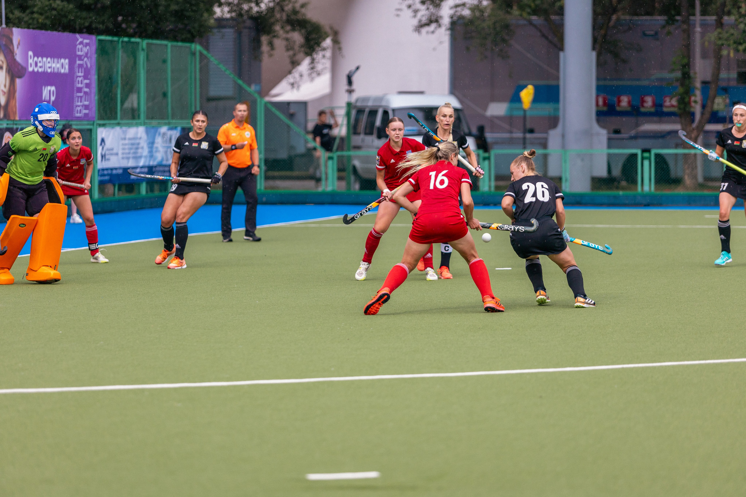 Хоккей на траве. Девушки. ХК Минск — ХК Виктория (Смолевичи) 10.06.2024. Профессиональный интерьерный и репортажный фотограф Минск и РБ. Максим Орлов