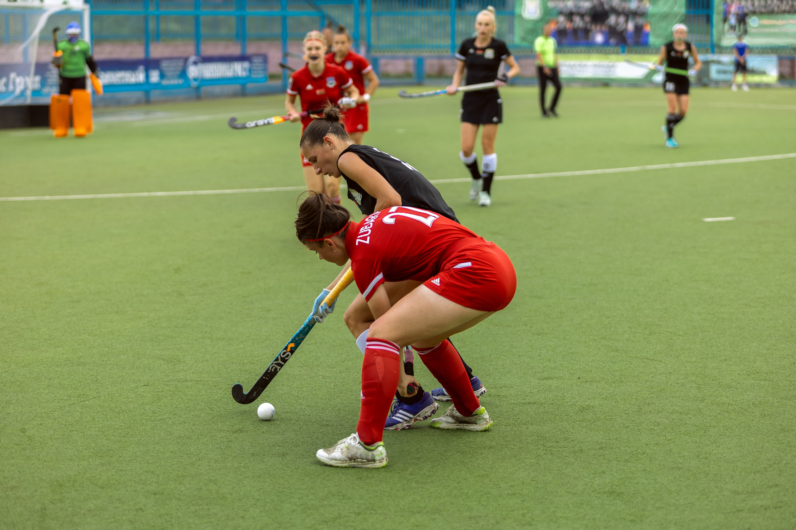 Хоккей на траве. Девушки. Минск — Виктория. 16.06.2024. Профессиональный интерьерный и репортажный фотограф Минск и РБ. Максим Орлов