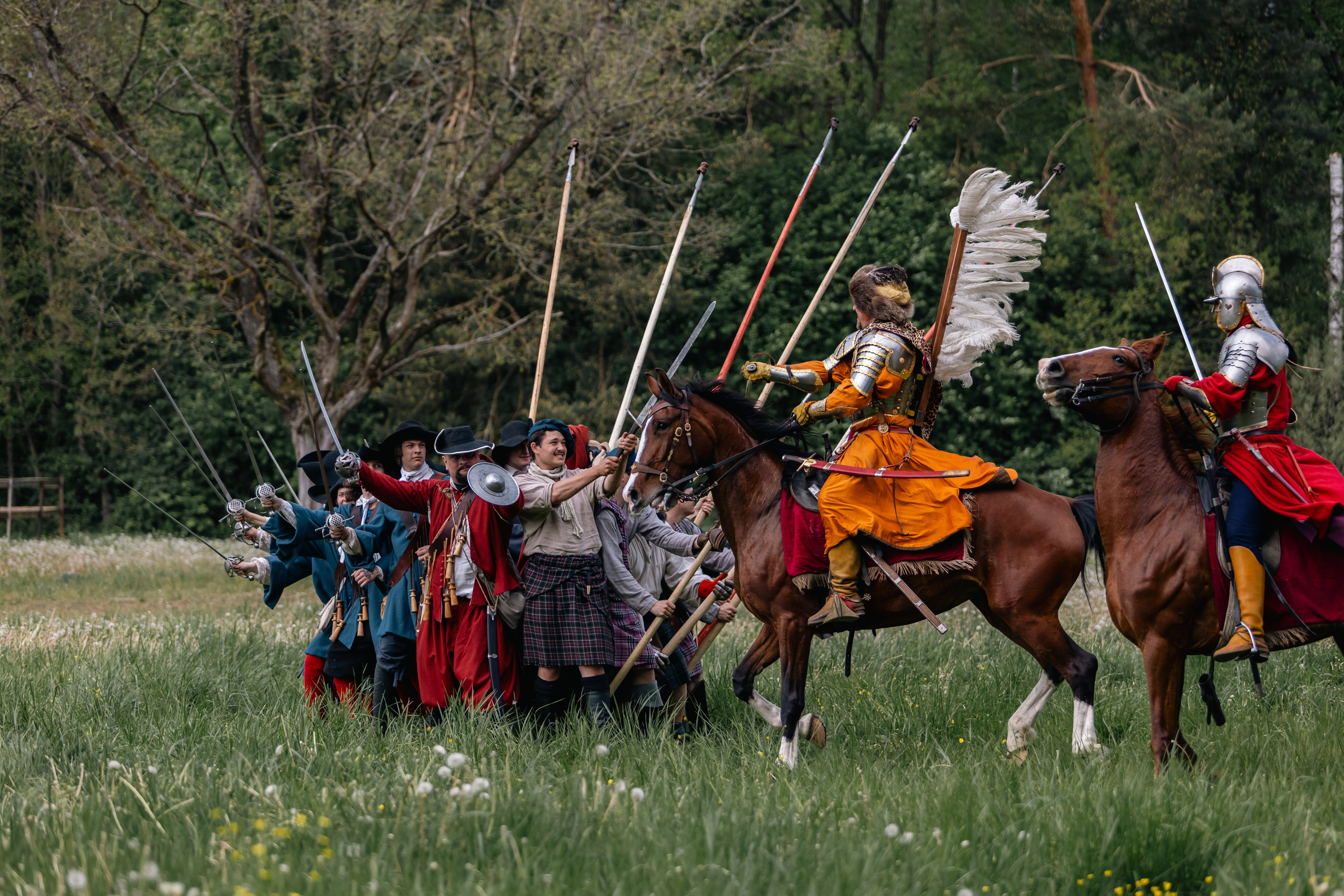 Золотая шпора. Маневры 17 века. Профессиональный интерьерный и репортажный фотограф Минск и РБ. Максим Орлов