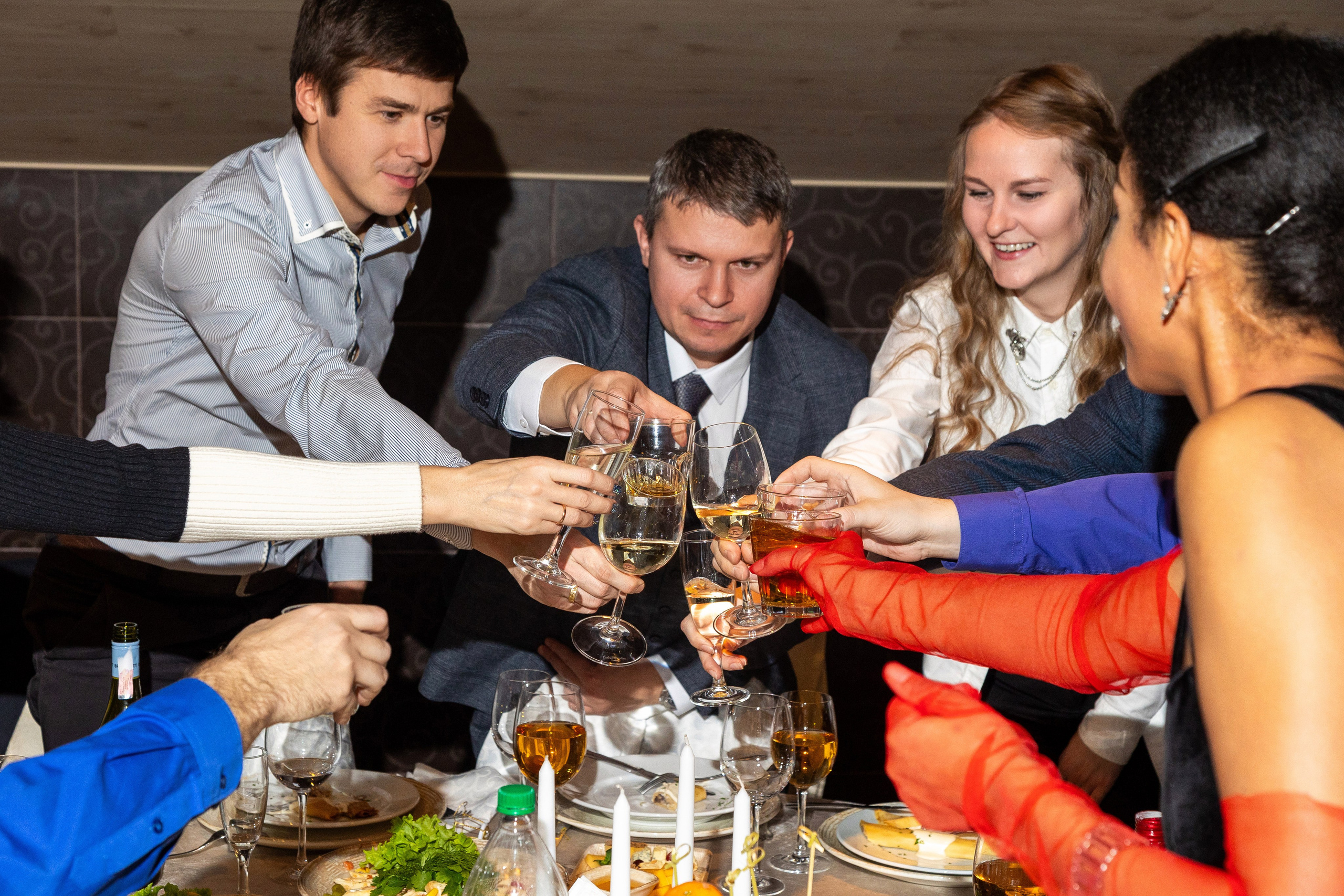 Новогодний корпоратив. Профессиональный интерьерный и репортажный фотограф Минск и РБ. Максим Орлов