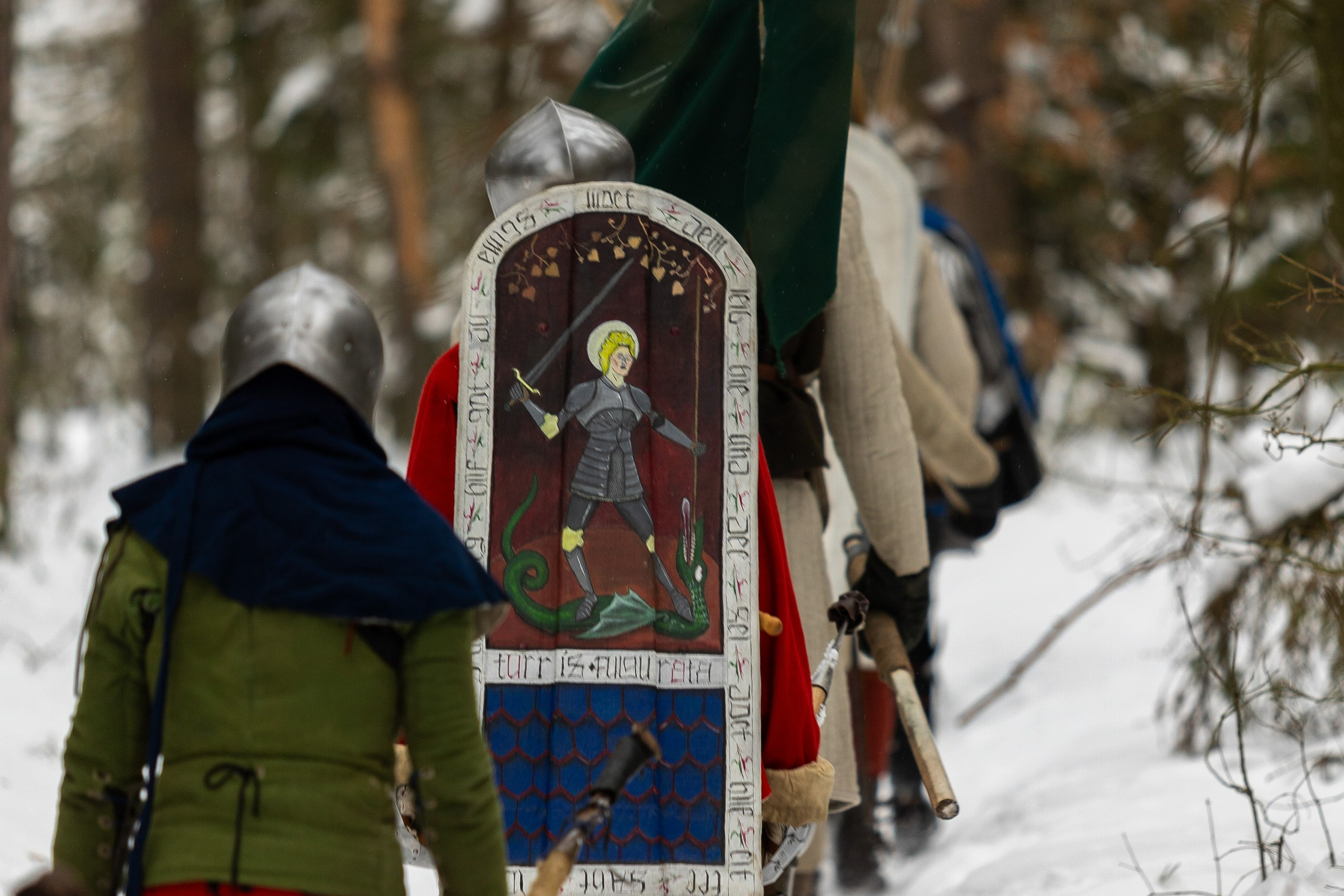 Зимние рыцарские маневры. Профессиональный интерьерный и репортажный фотограф Минск и РБ. Максим Орлов