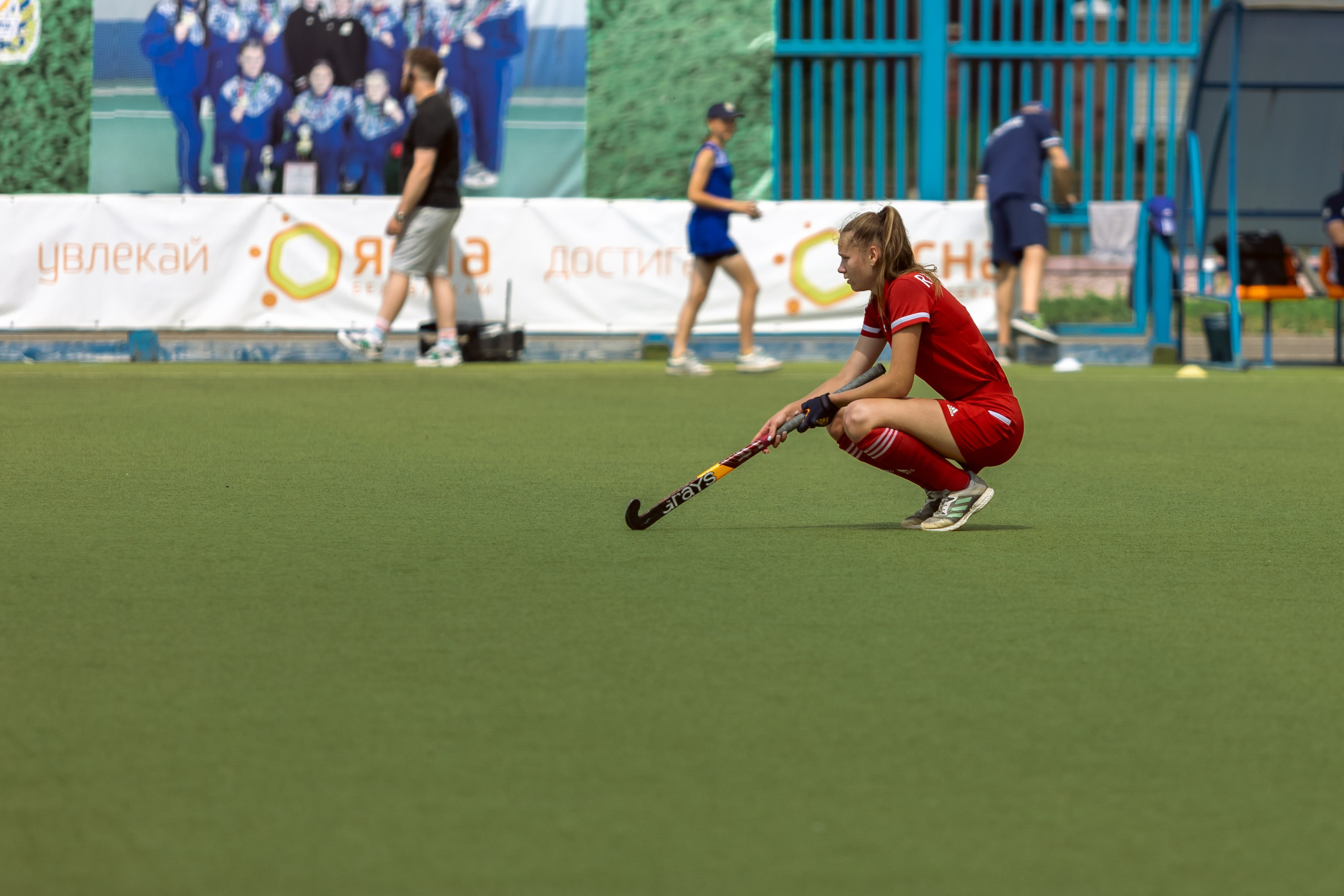 Хоккей на траве. Девушки. Минск — Виктория. 16.06.2024. Профессиональный интерьерный и репортажный фотограф Минск и РБ. Максим Орлов