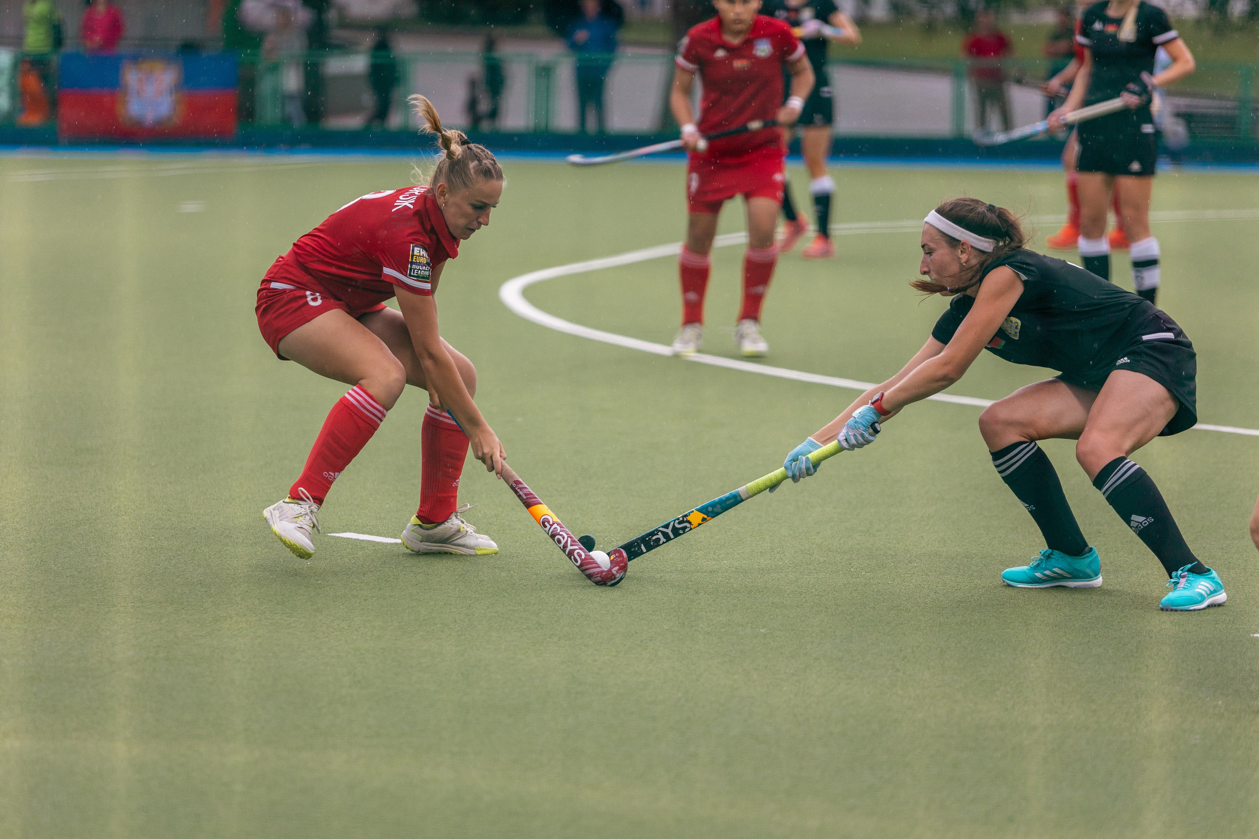 Хоккей на траве. Девушки. ХК Минск — ХК Виктория (Смолевичи) 10.06.2024. Профессиональный интерьерный и репортажный фотограф Минск и РБ. Максим Орлов