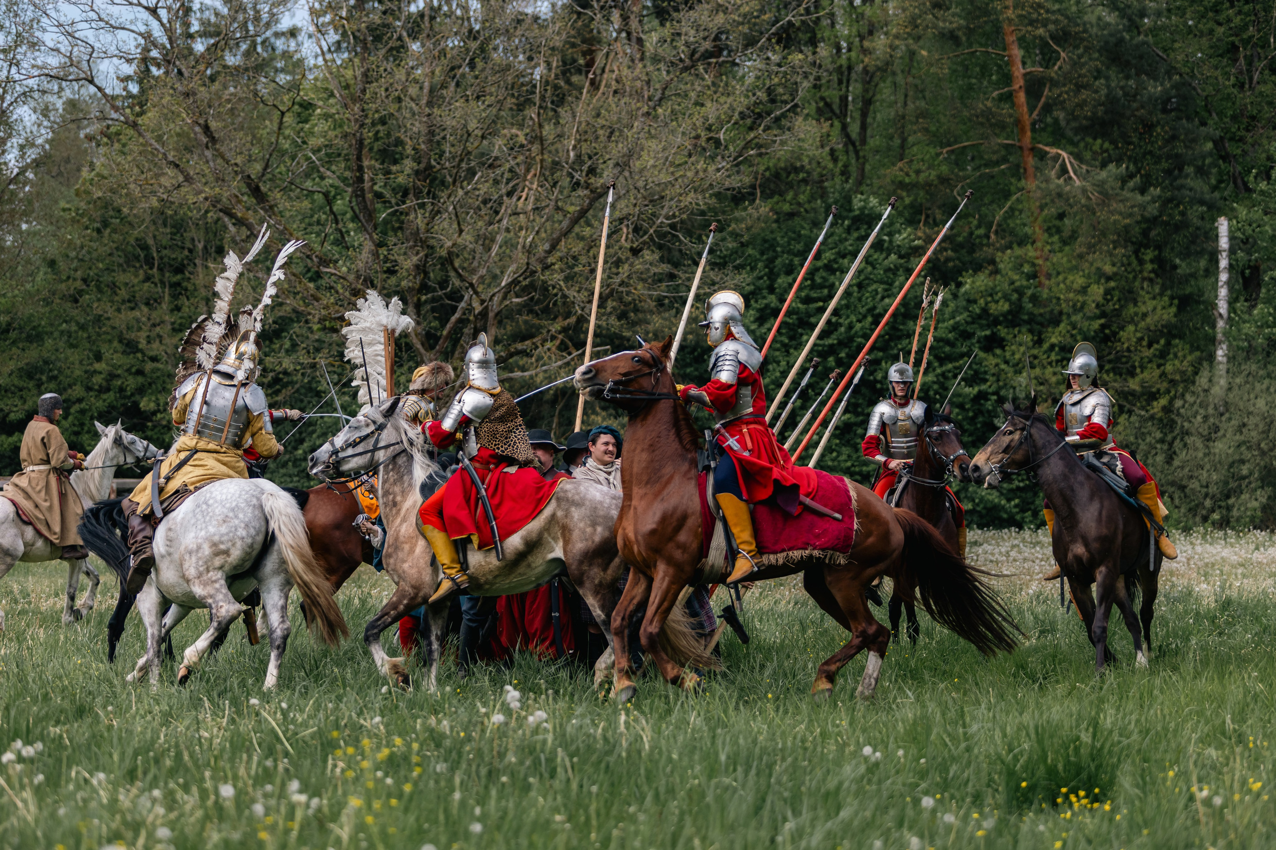 Золотая шпора. Маневры 17 века. Профессиональный интерьерный и репортажный фотограф Минск и РБ. Максим Орлов