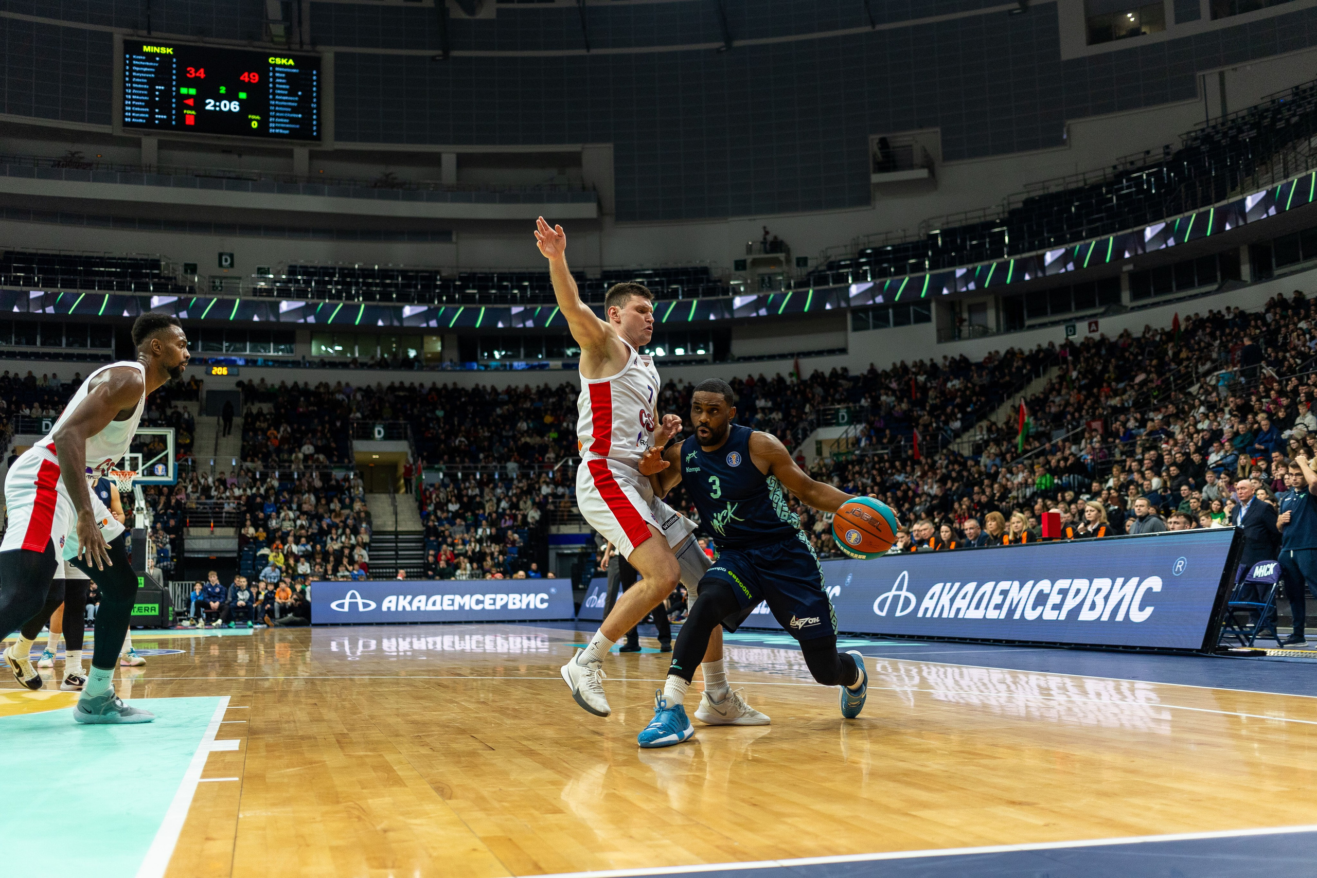 Баскетбол. Минск — ЦСКА. Лучшие кадры. 25.12.2023. Профессиональный интерьерный и репортажный фотограф Минск и РБ. Максим Орлов