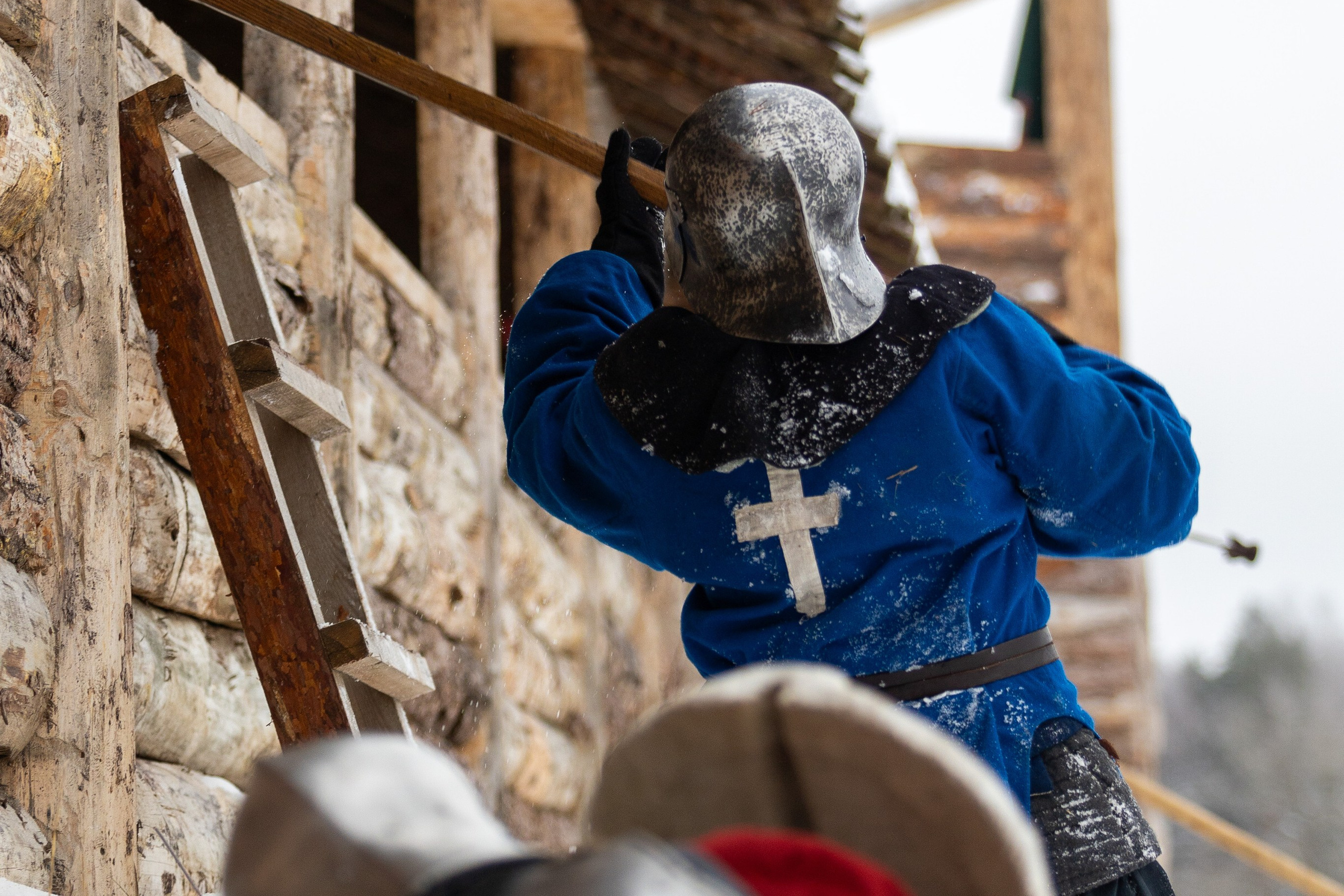 Зимние рыцарские маневры. Профессиональный интерьерный и репортажный фотограф Минск и РБ. Максим Орлов