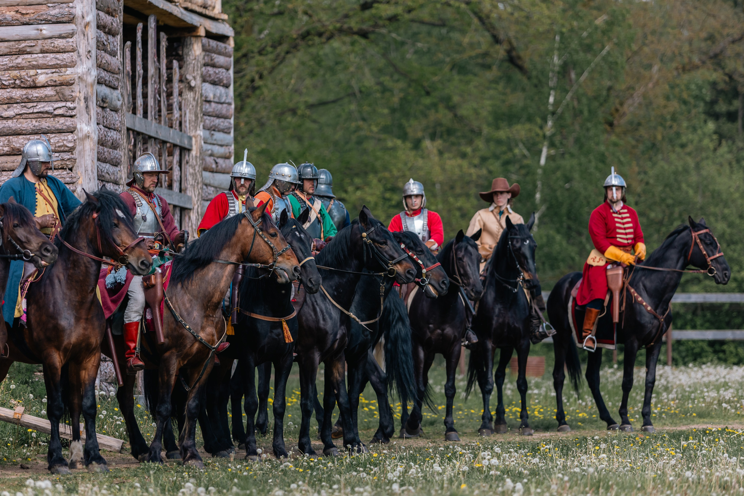 Золотая шпора. Маневры 17 века. Профессиональный интерьерный и репортажный фотограф Минск и РБ. Максим Орлов