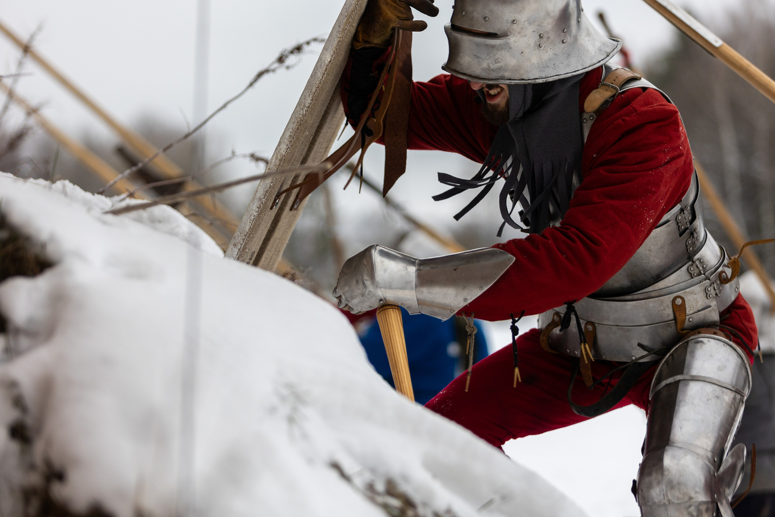 Зимние рыцарские маневры. Профессиональный интерьерный и репортажный фотограф Минск и РБ. Максим Орлов