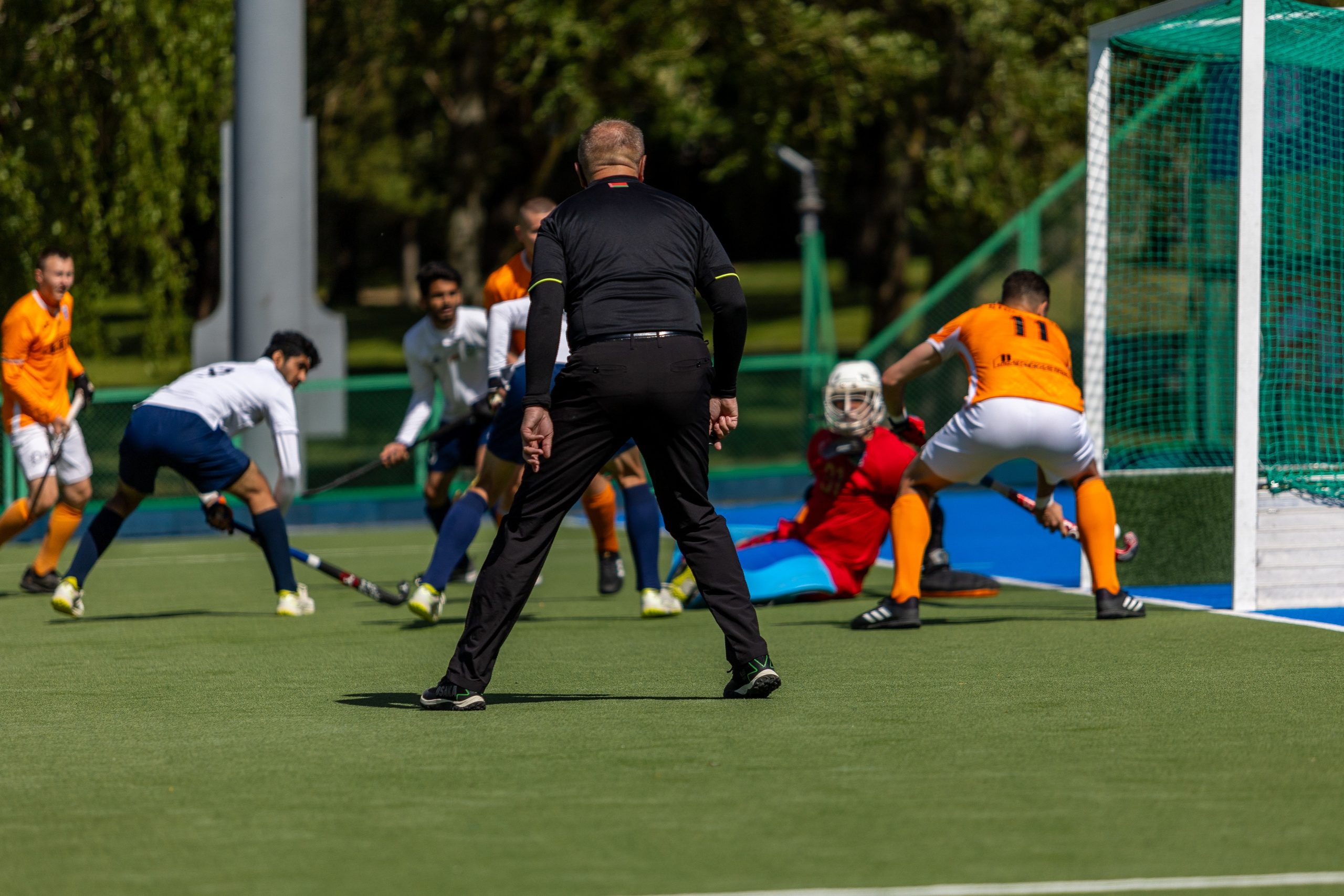 Хоккей на траве. ХК Минск — СК Строитель 12.05.2024. Профессиональный интерьерный и репортажный фотограф Минск и РБ. Максим Орлов