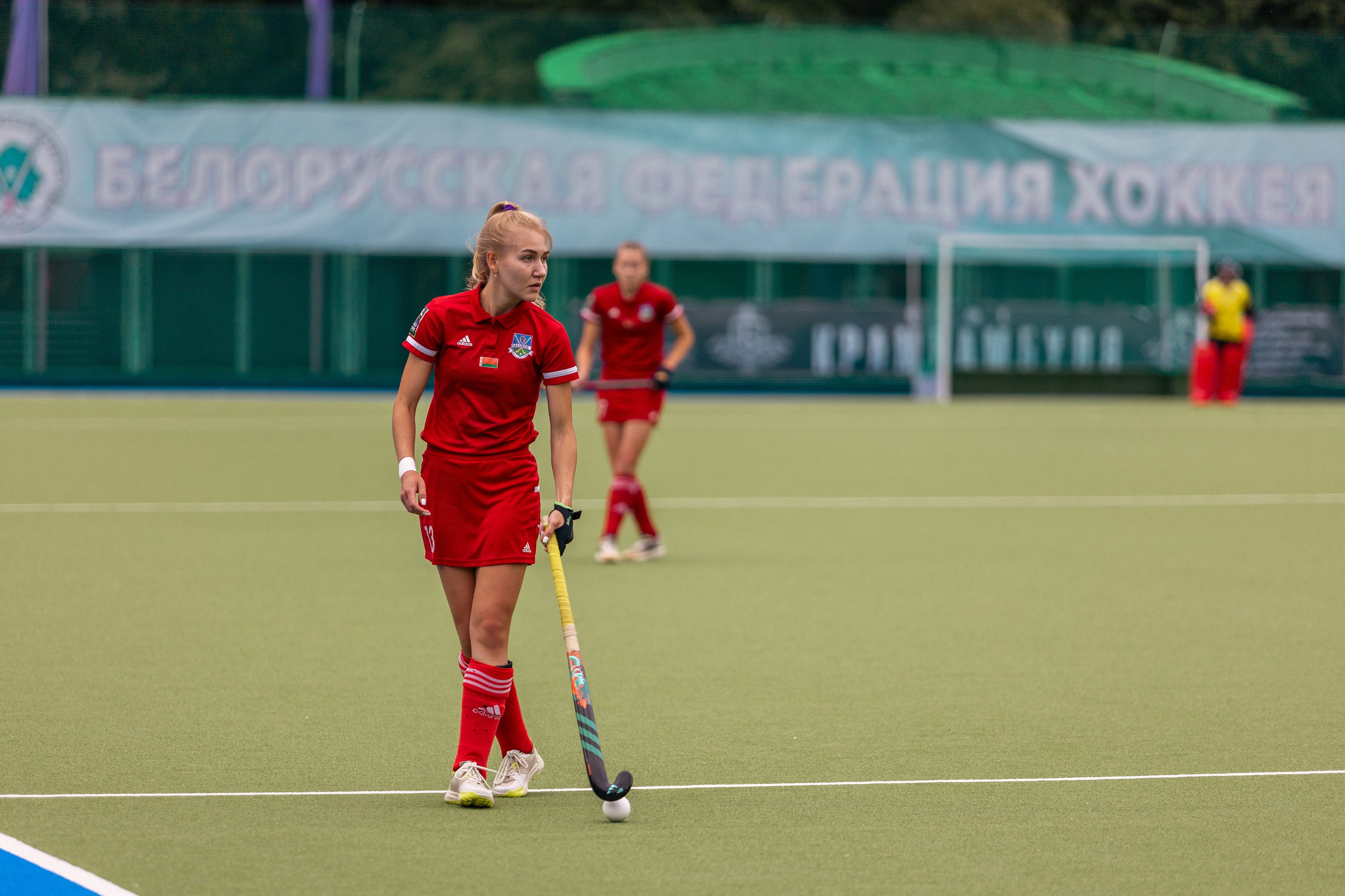 Хоккей на траве. Девушки. ХК Минск — ХК Виктория (Смолевичи) 10.06.2024. Профессиональный интерьерный и репортажный фотограф Минск и РБ. Максим Орлов