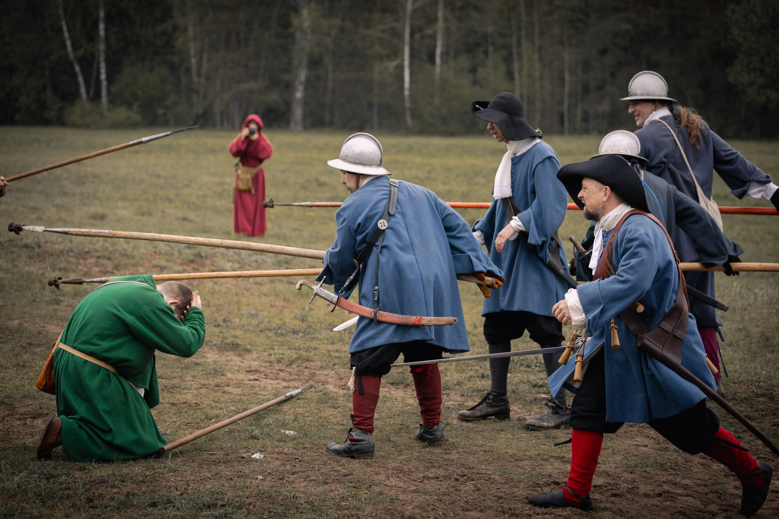Золотая шпора. Огнем и мечем. День третий. Бой на поле. Профессиональный интерьерный и репортажный фотограф Минск и РБ. Максим Орлов