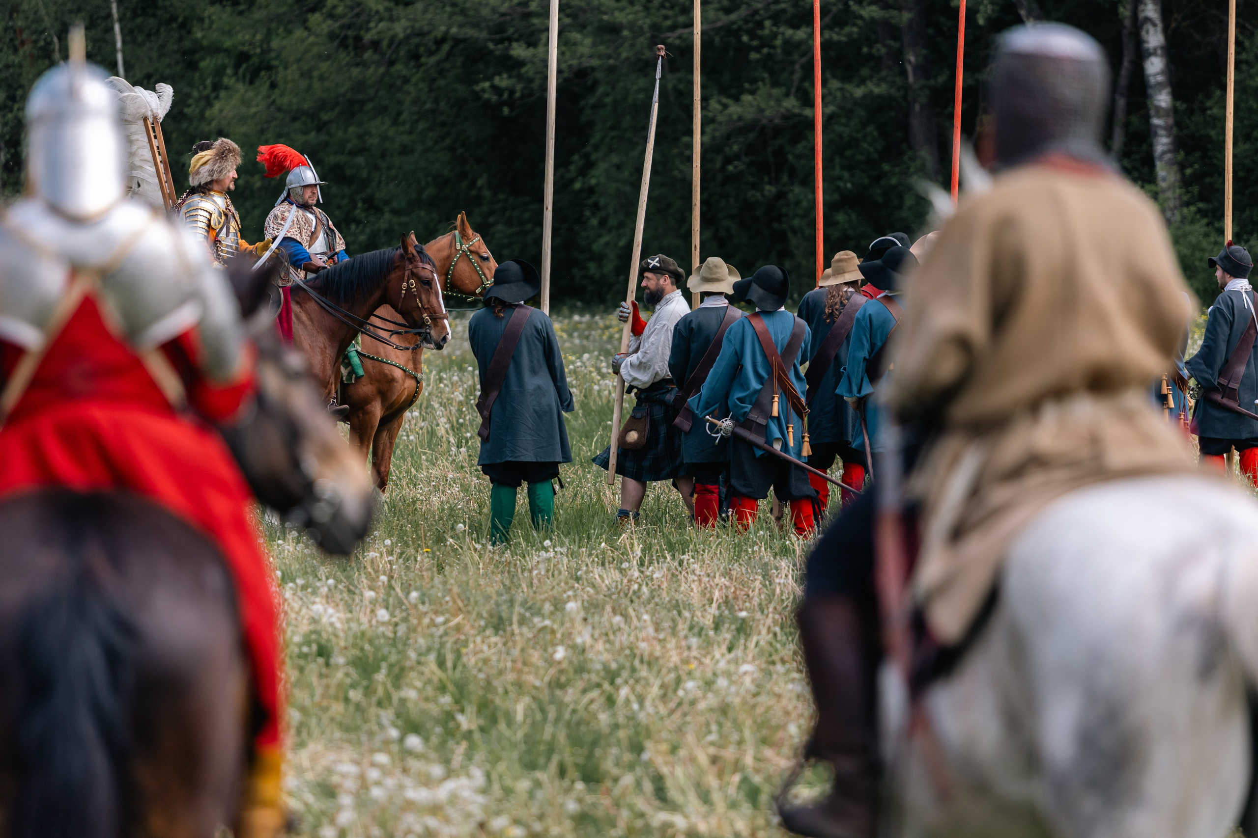 Золотая шпора. Маневры 17 века. Профессиональный интерьерный и репортажный фотограф Минск и РБ. Максим Орлов