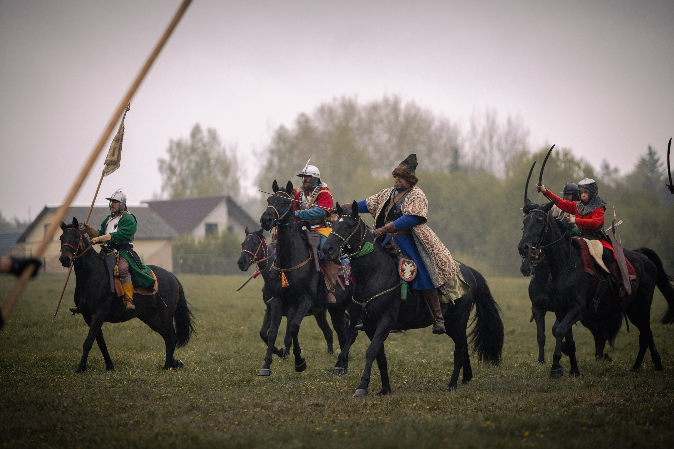 Золотая шпора. Огнем и мечем. День третий. Бой на поле. Профессиональный интерьерный и репортажный фотограф Минск и РБ. Максим Орлов
