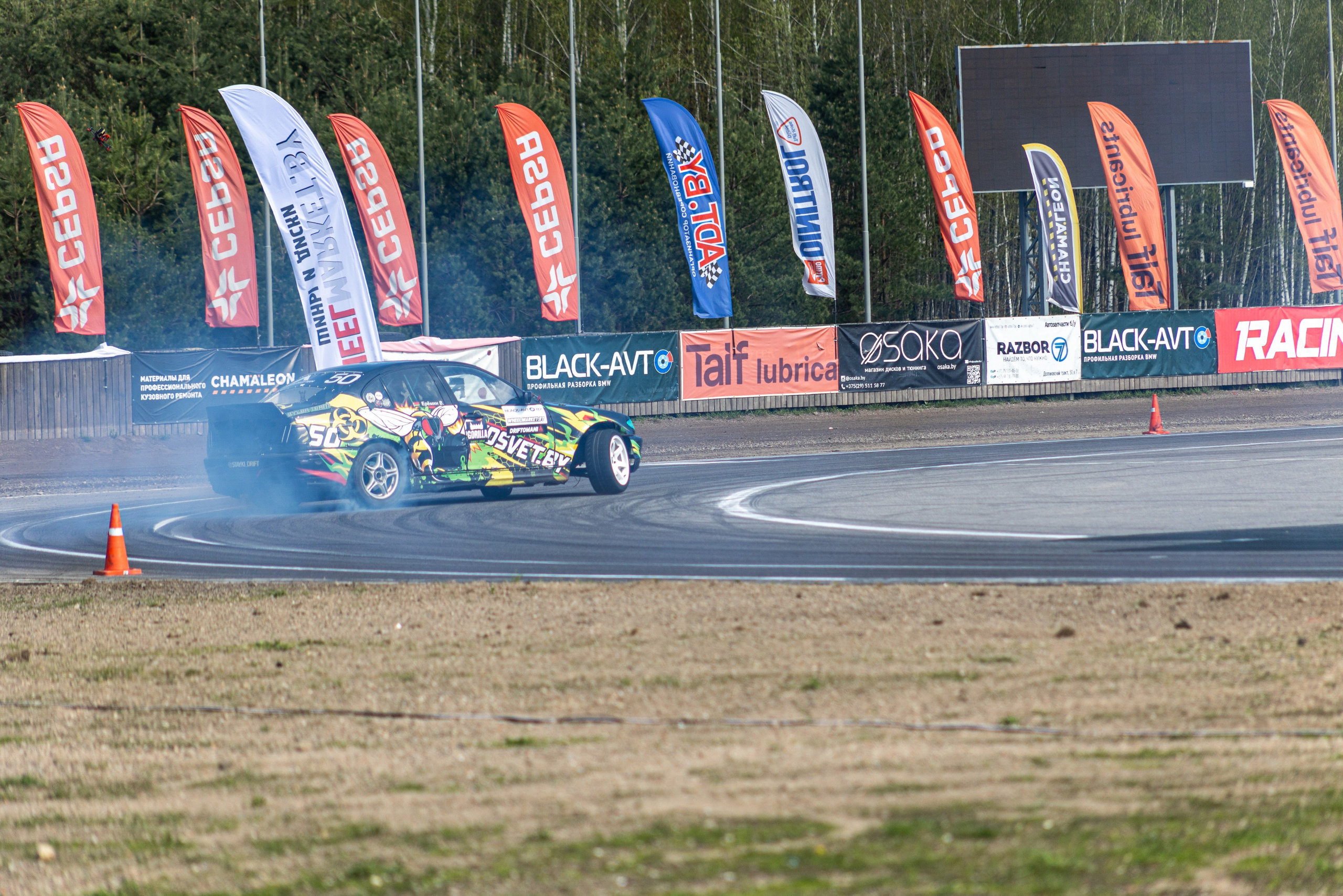 Дрифт в Стайках. Профессиональный интерьерный и репортажный фотограф Минск и РБ. Максим Орлов