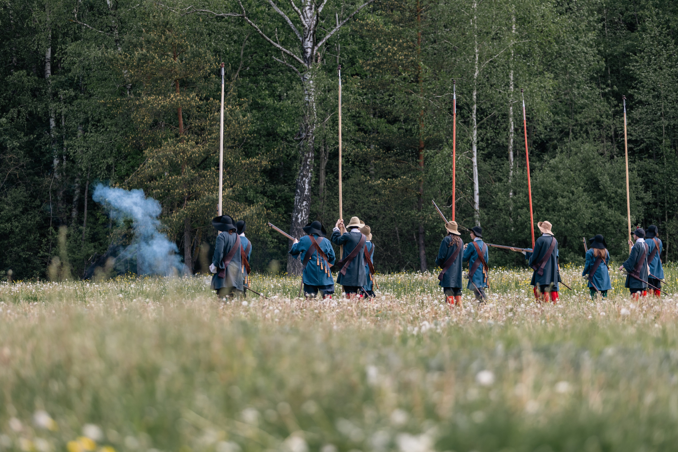 Золотая шпора. Маневры 17 века. Профессиональный интерьерный и репортажный фотограф Минск и РБ. Максим Орлов