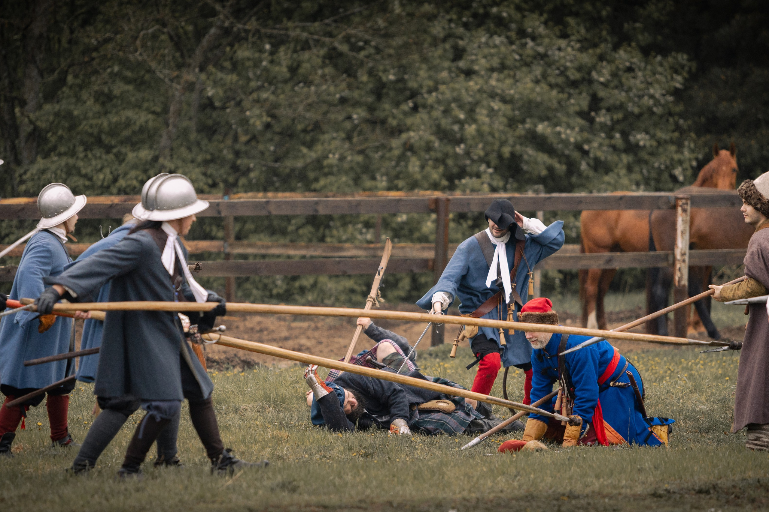Золотая шпора. Огнем и мечем. День третий. Бой на поле. Профессиональный интерьерный и репортажный фотограф Минск и РБ. Максим Орлов