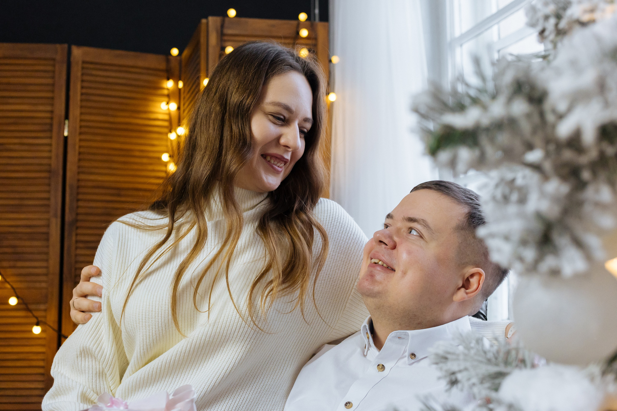 Елена и Володя (новогодняя). Профессиональный интерьерный и репортажный фотограф Минск и РБ. Максим Орлов