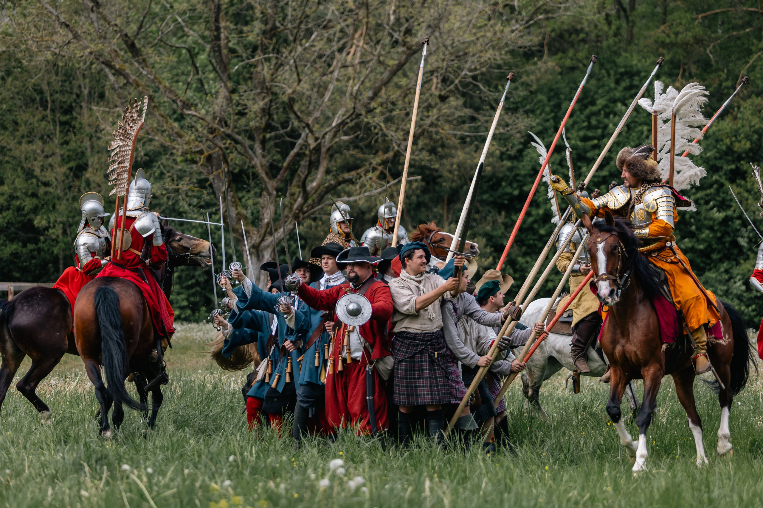 Золотая шпора. Маневры 17 века. Профессиональный интерьерный и репортажный фотограф Минск и РБ. Максим Орлов