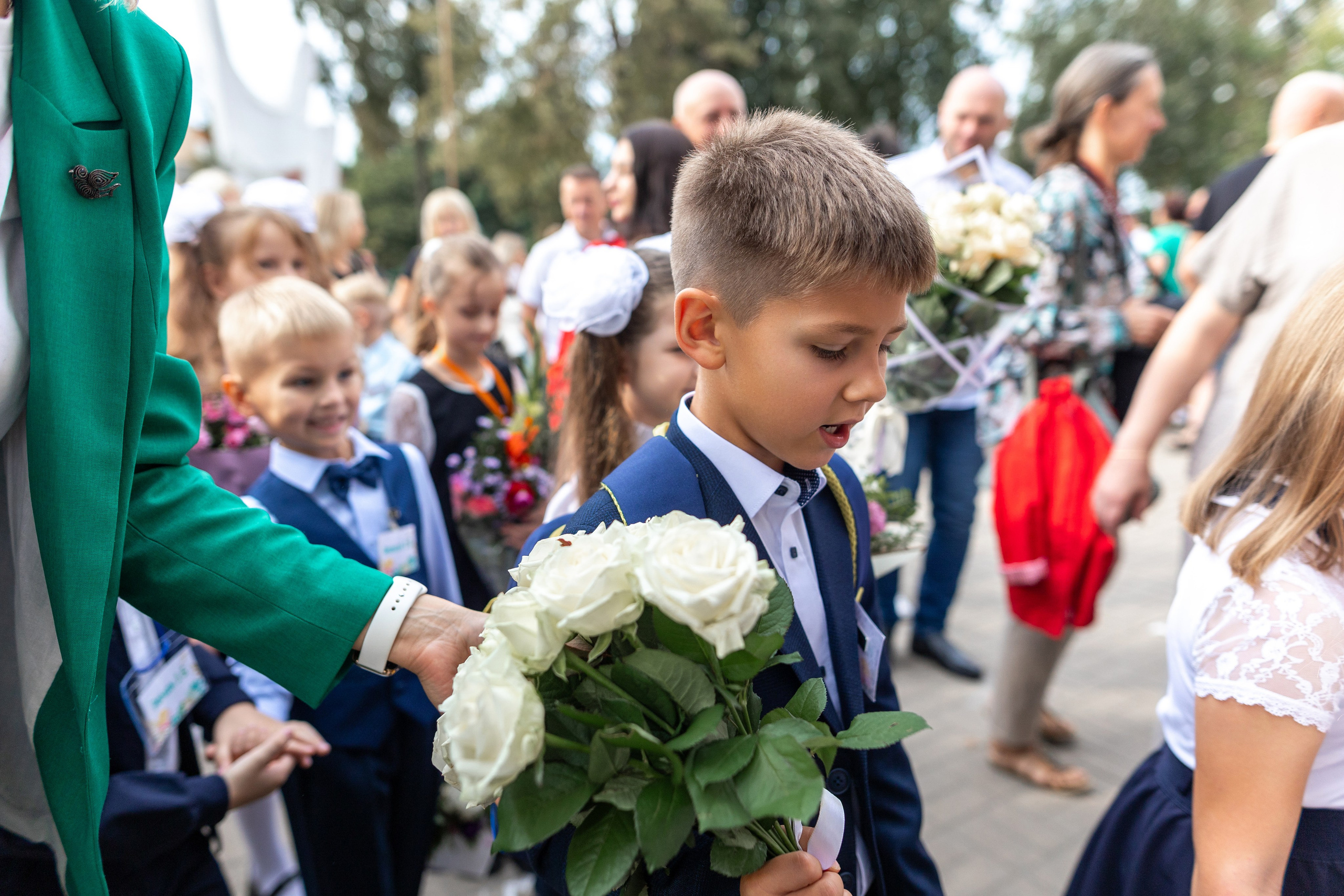 Линейка 1-го сентября. Профессиональный интерьерный и репортажный фотограф Минск и РБ. Максим Орлов