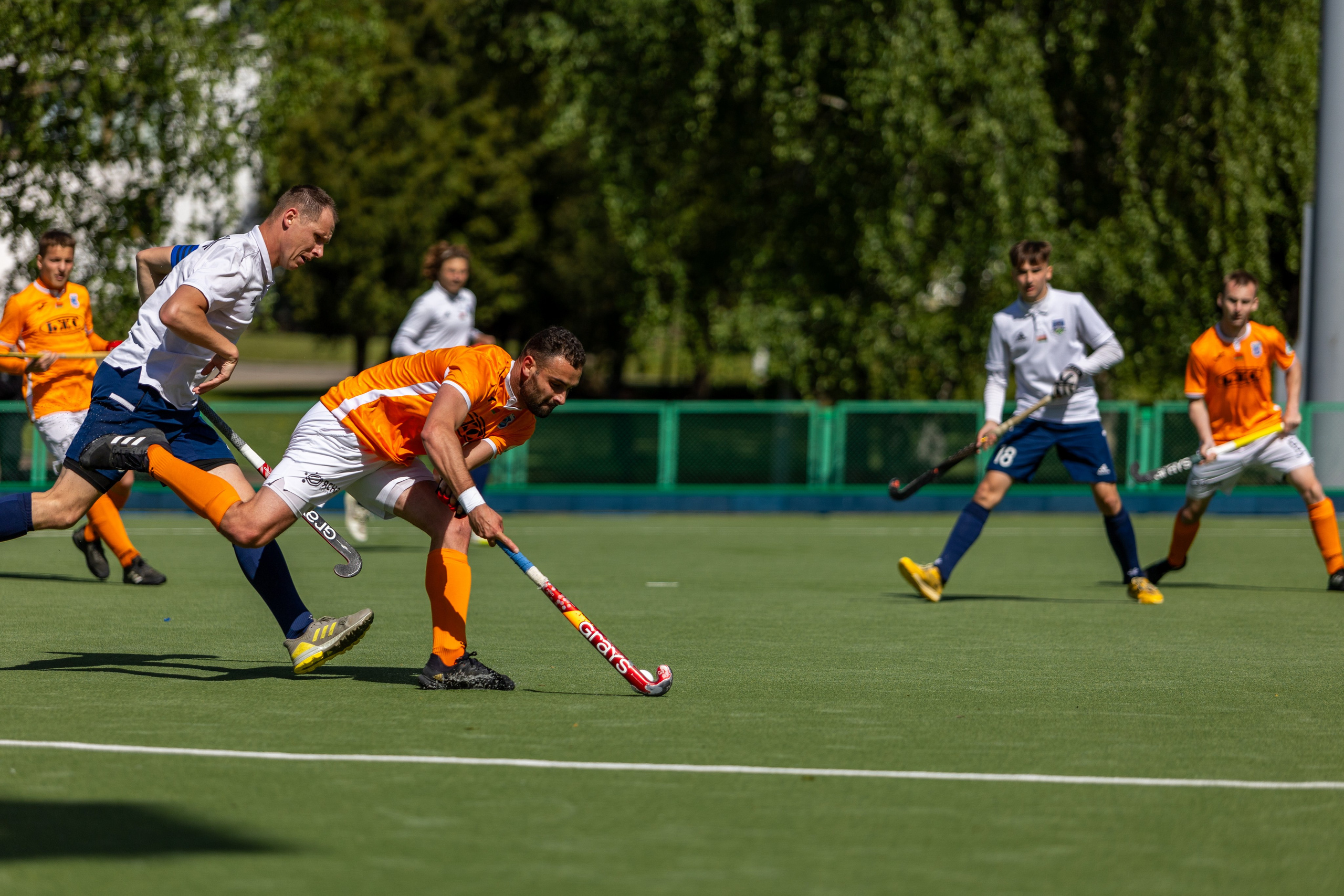 Хоккей на траве. ХК Минск — СК Строитель 12.05.2024. Профессиональный интерьерный и репортажный фотограф Минск и РБ. Максим Орлов