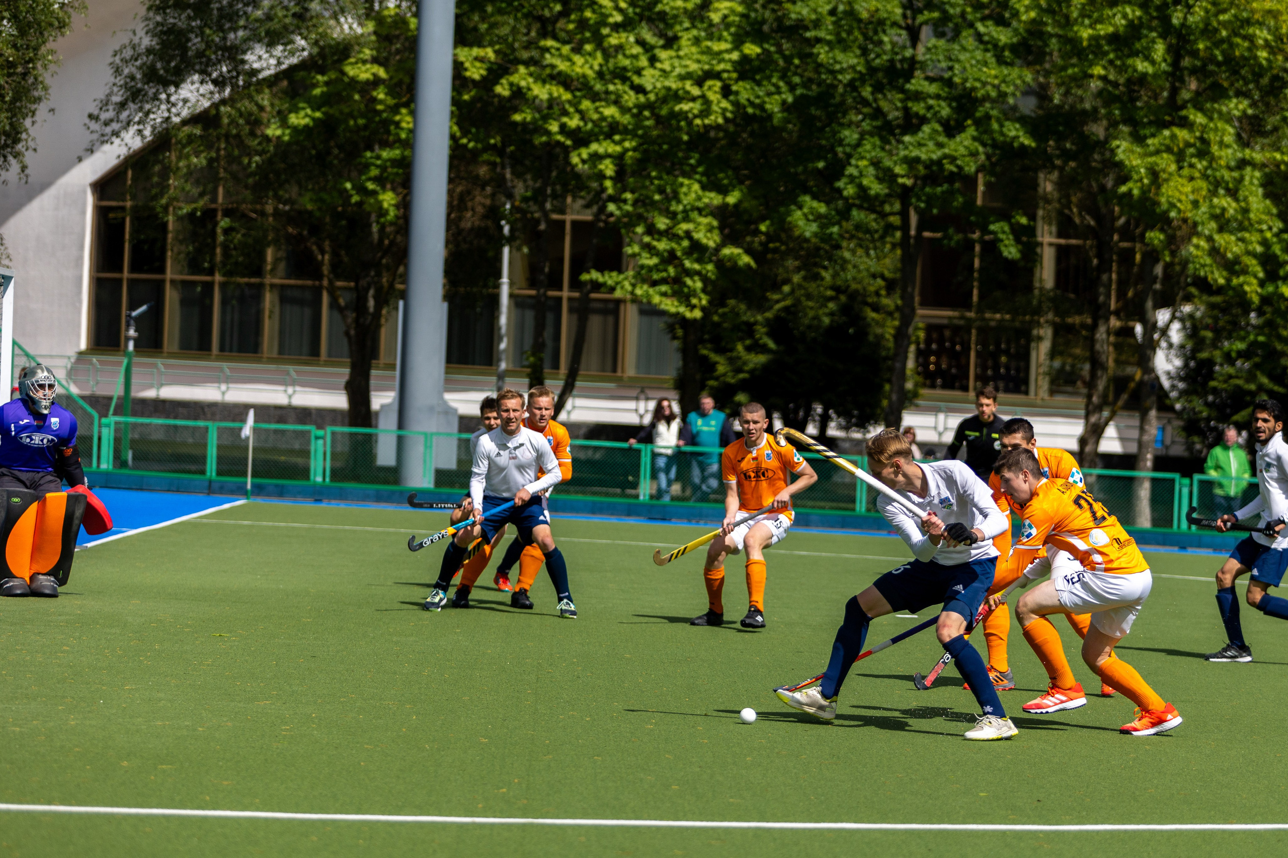 Хоккей на траве. ХК Минск — СК Строитель 11.05.2024. Профессиональный интерьерный и репортажный фотограф Минск и РБ. Максим Орлов